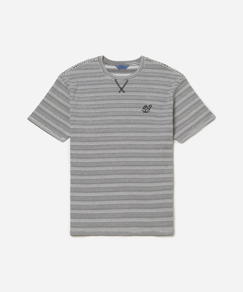 Striped Waffle Relaxed SS Tee | Saturdays NYC