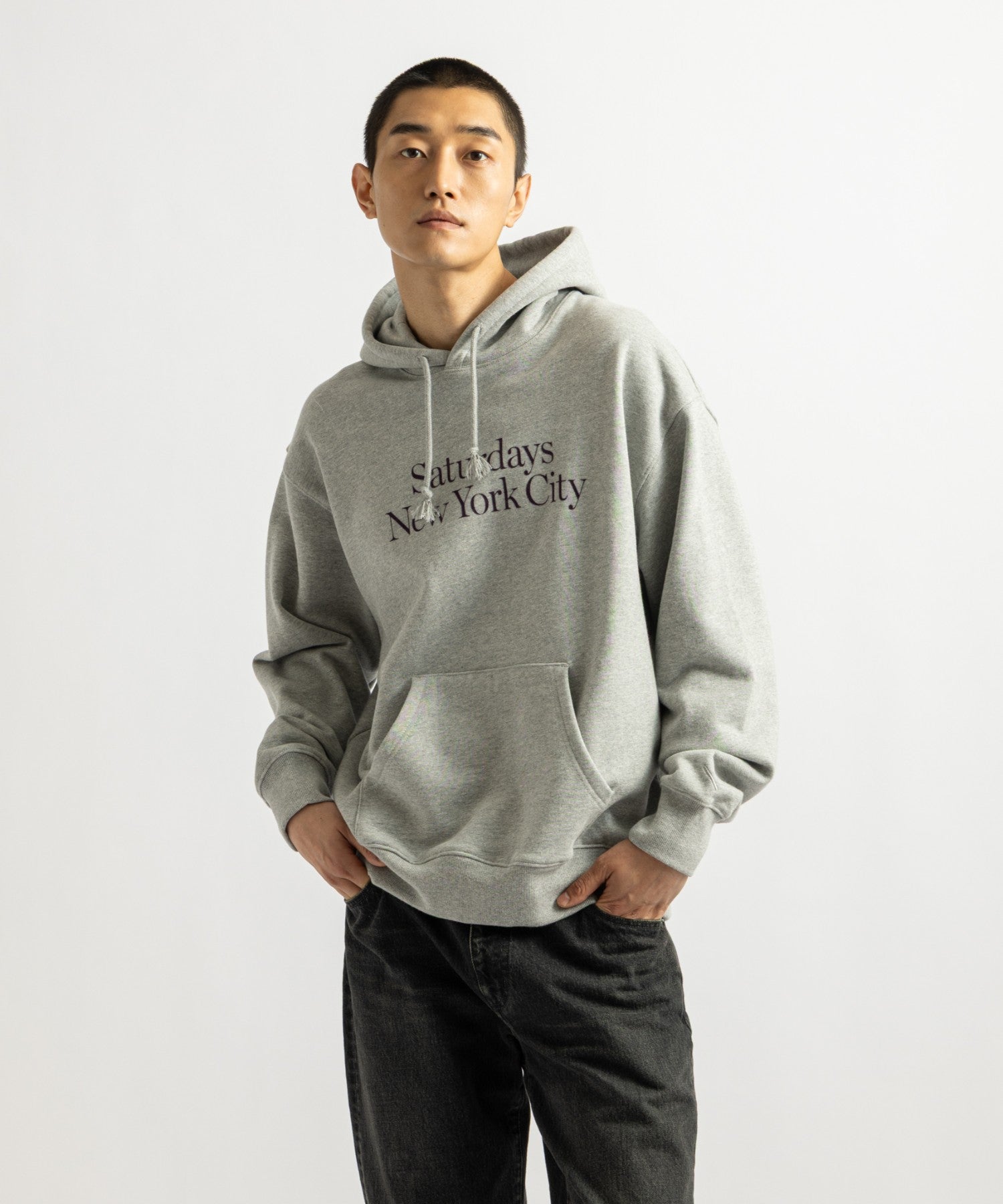 Saturdays NYC Ditch Miller Standard Hoodie in Gray