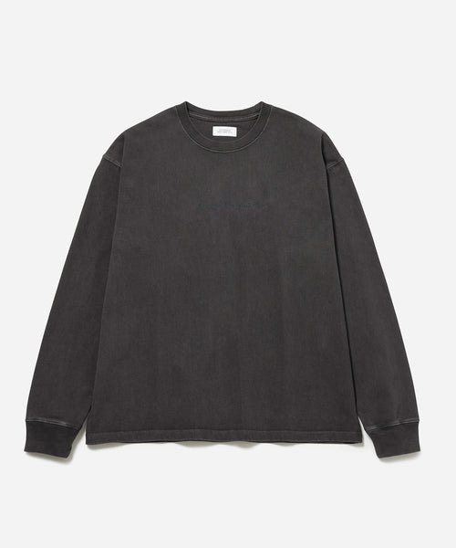 早い者勝ち XLARGE PIGMENT DYED FEEL THE POWER L/S TEE 早い者勝ち XLARGE PIGMENT DYED FEEL THE POWER L/S TEE (X