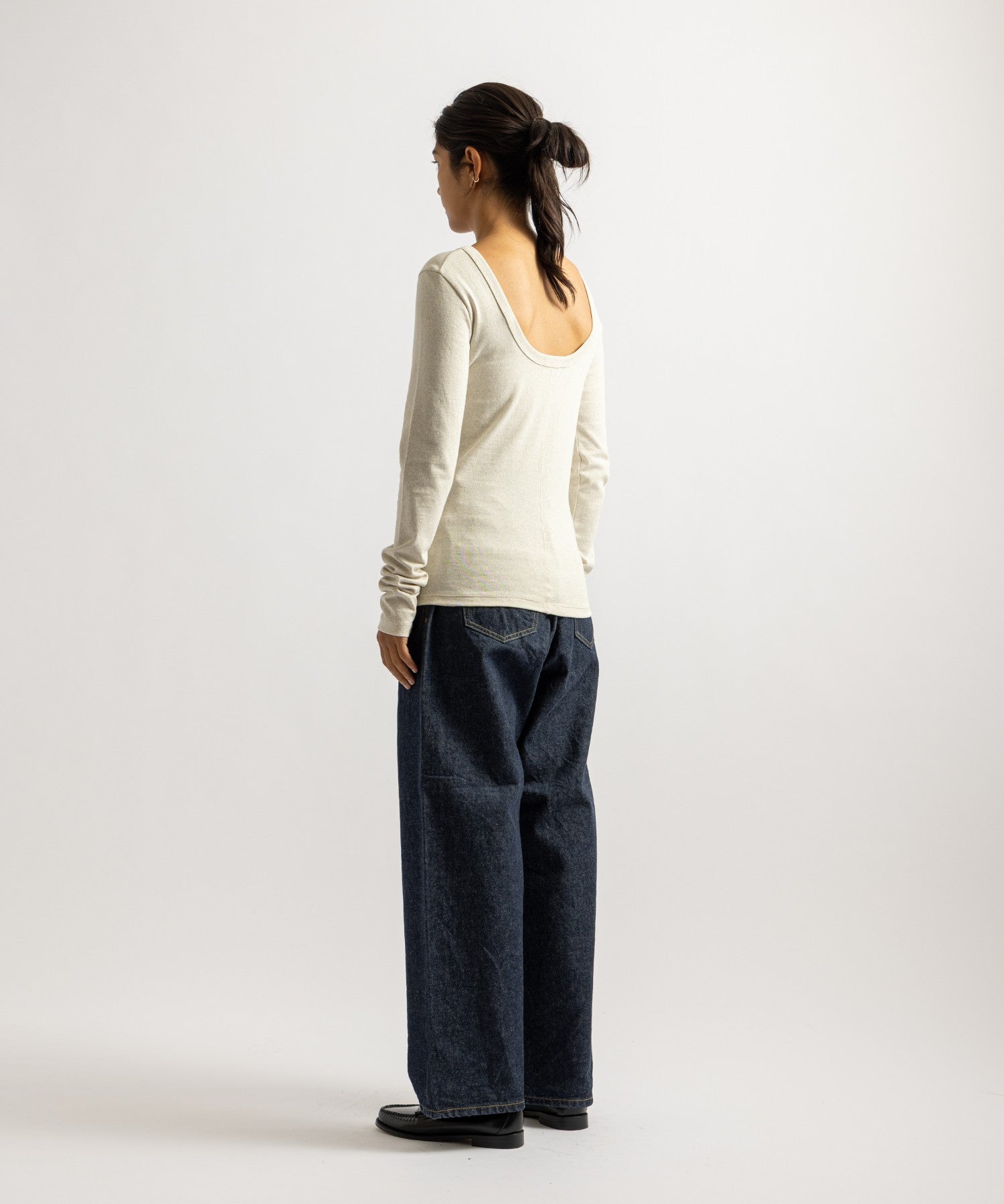 Clara Scoop Back Top