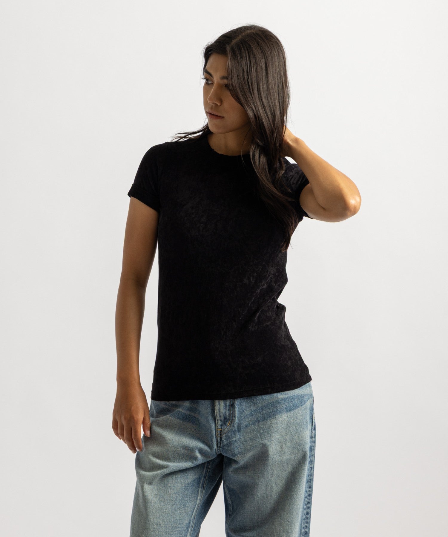 Nadia Trim Collar Top