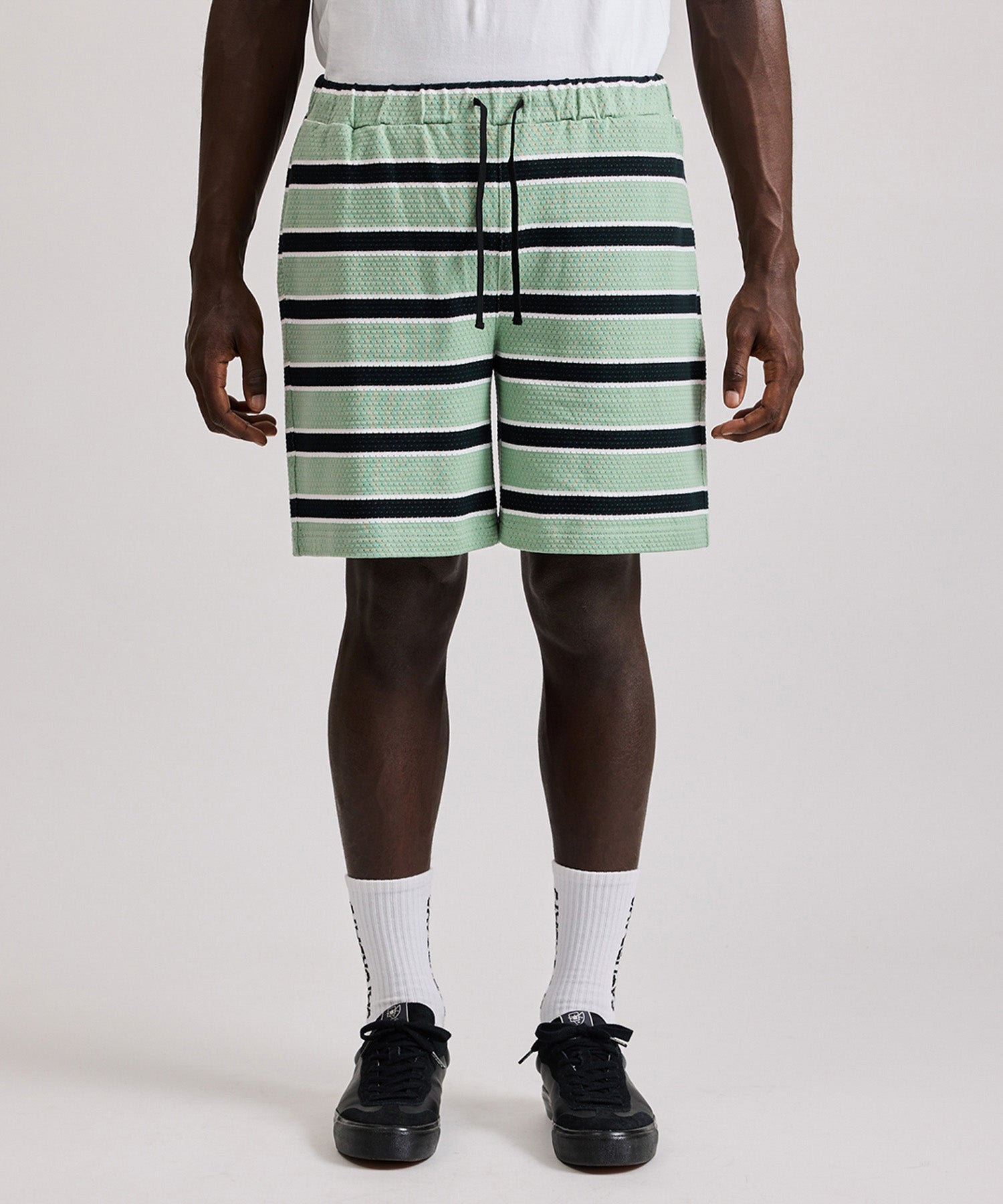 Mesh Stripe Shorts | Saturdays NYC
