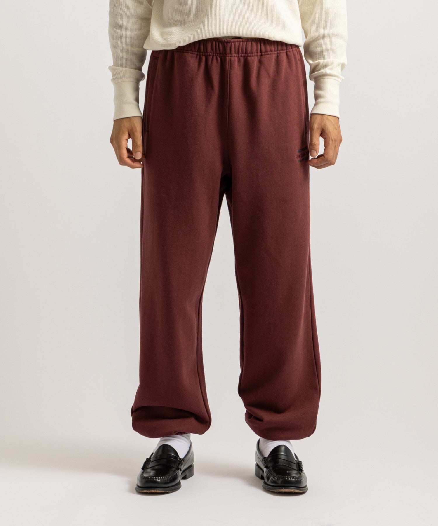 Saturdays NYC Abrams Sweatpant in Wine