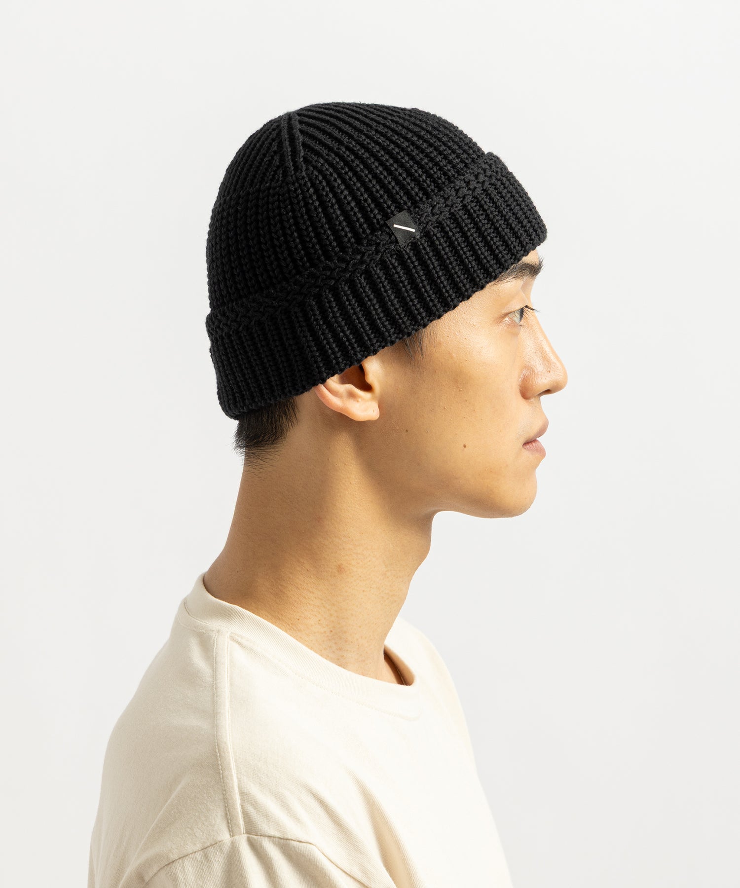 Saturdays NYC Rib Beanie in Black
