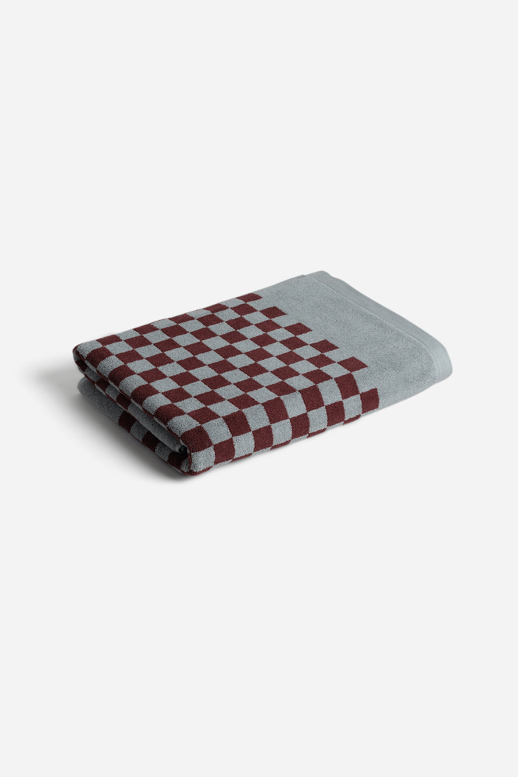 Saturdays NYC Roman Pool Towel in Cement & Rhus