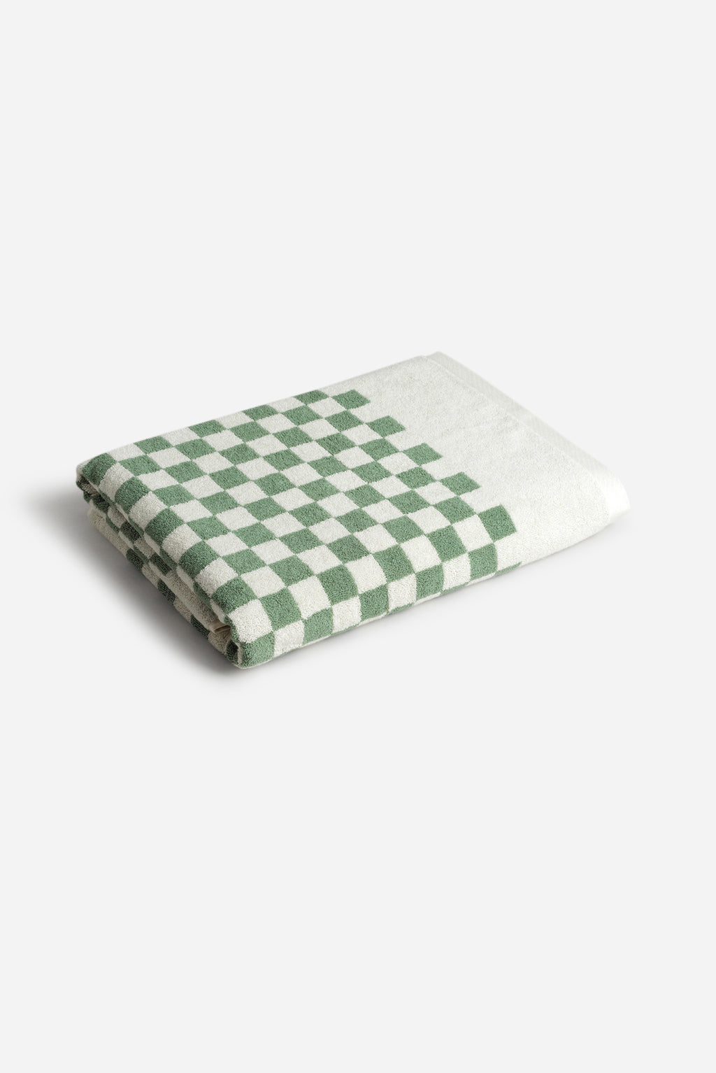 Saturdays NYC Roman Pool Towel in Sage / Chalk