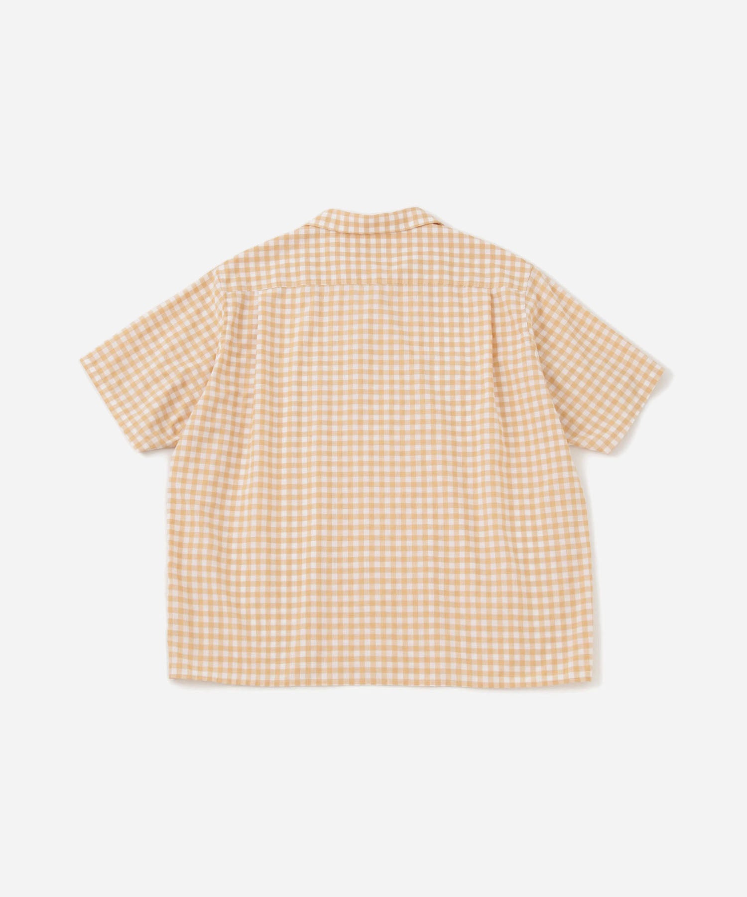 新品Hester Gingham Check Shirt Beige シャツ Hester Gingham Check SS Shirt | Saturdays NYC