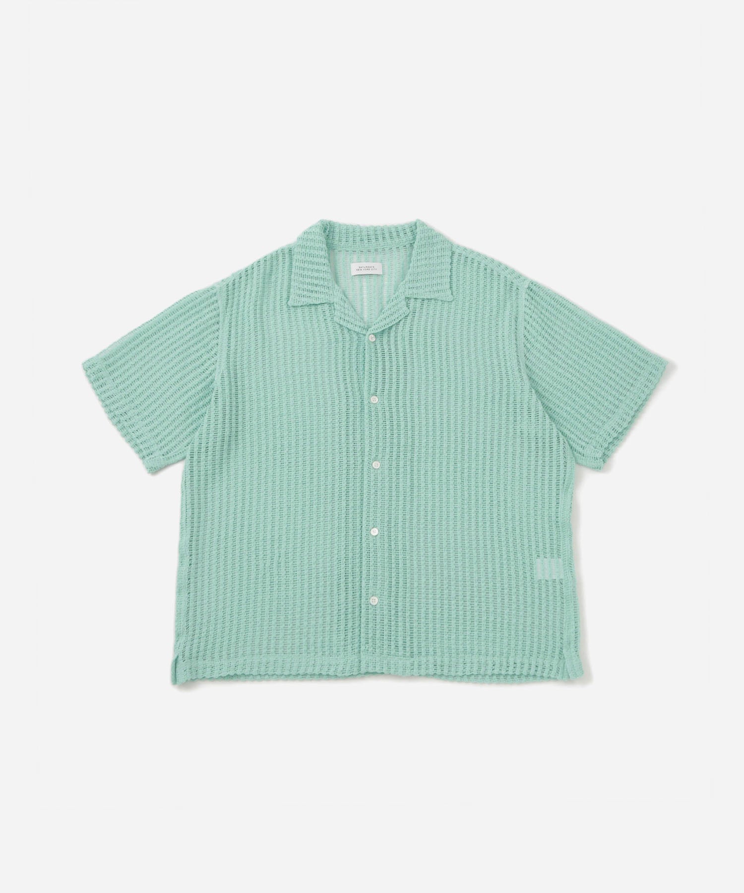 SATURDAYS NEW YORK 半袖シャツ CantyCottonLace Canty Cotton Lace SS Shirt | Saturdays NYC