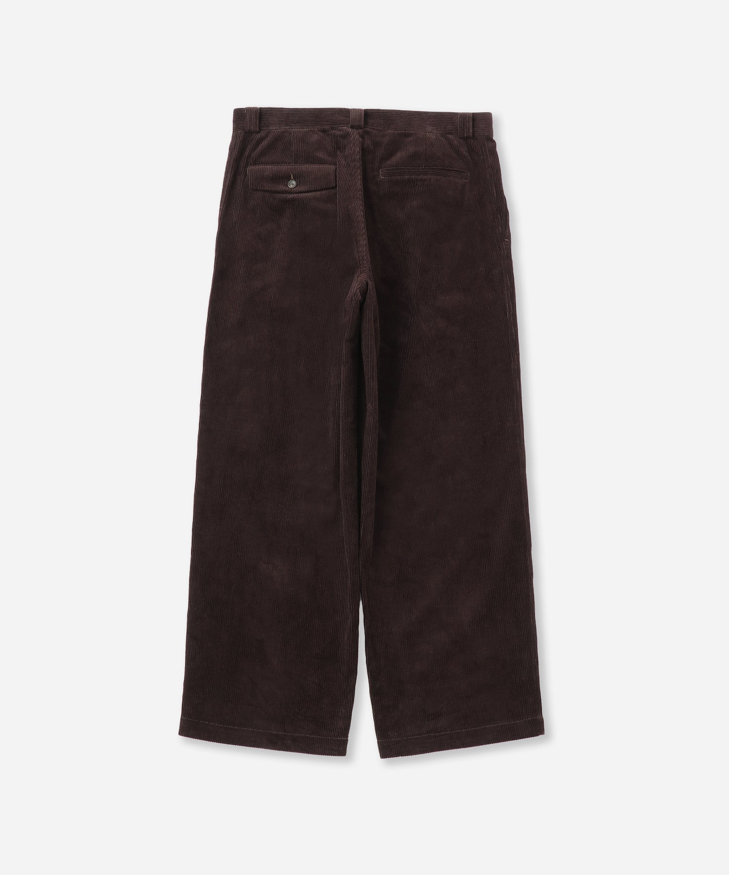 George Corduroy Wide Two Tuck Pant