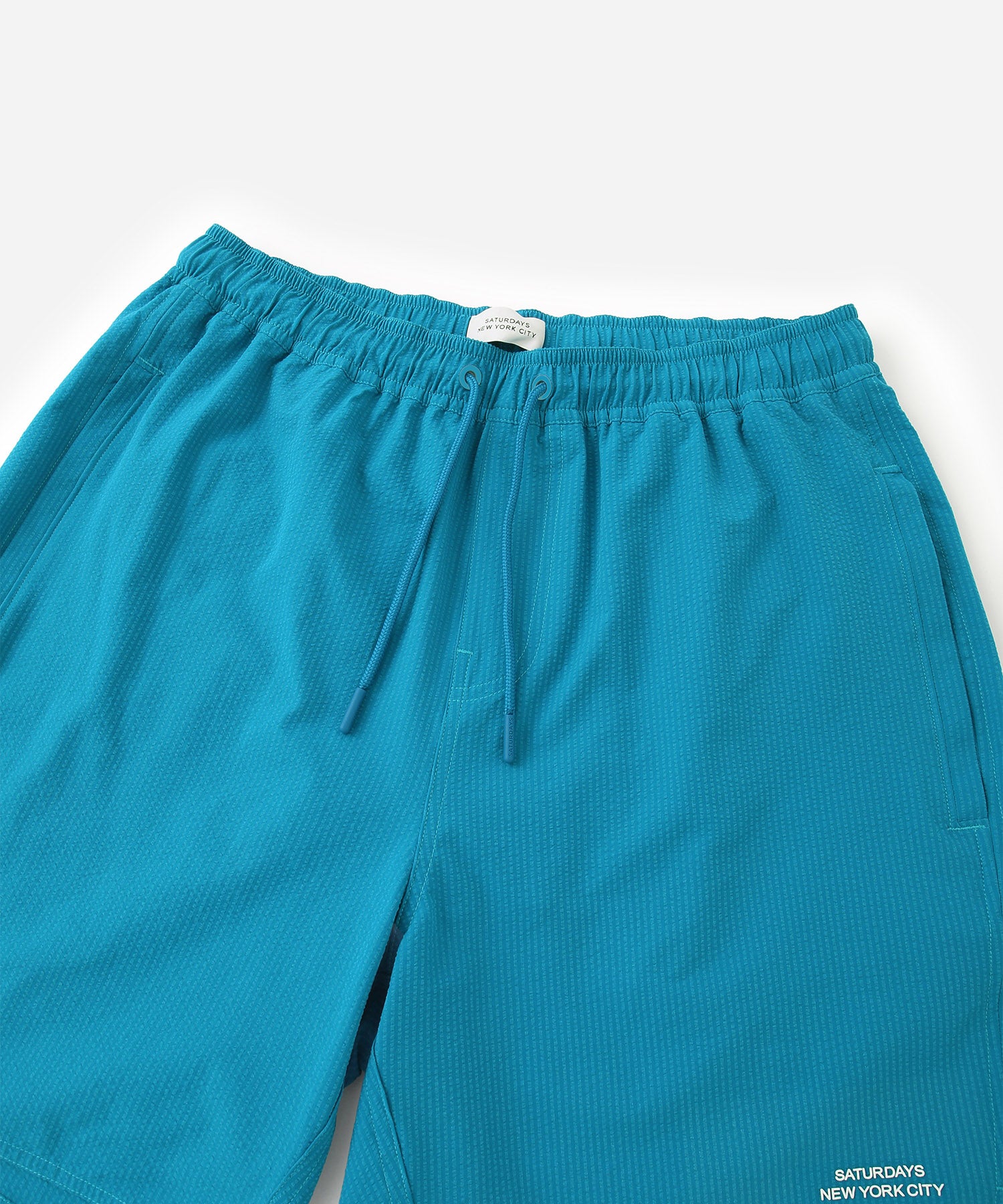 Timothy Seersucker Stripe Swim Short | Saturdays NYC