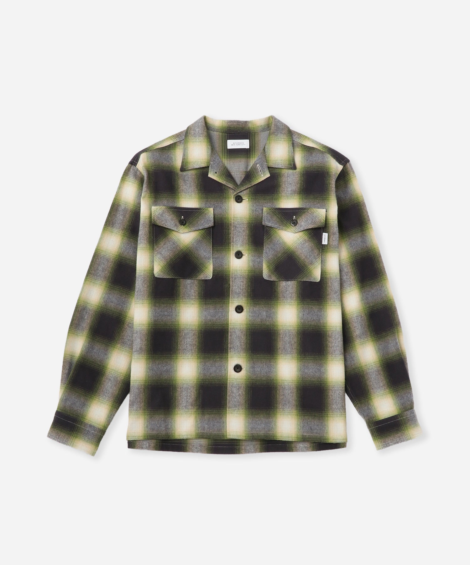 Marco Flannel Checked Shirt | Saturdays NYC