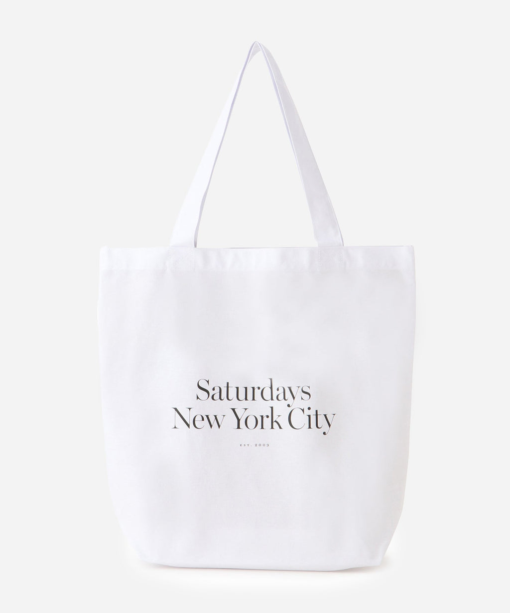 Saturdays NYC Miller Standard Tote in White