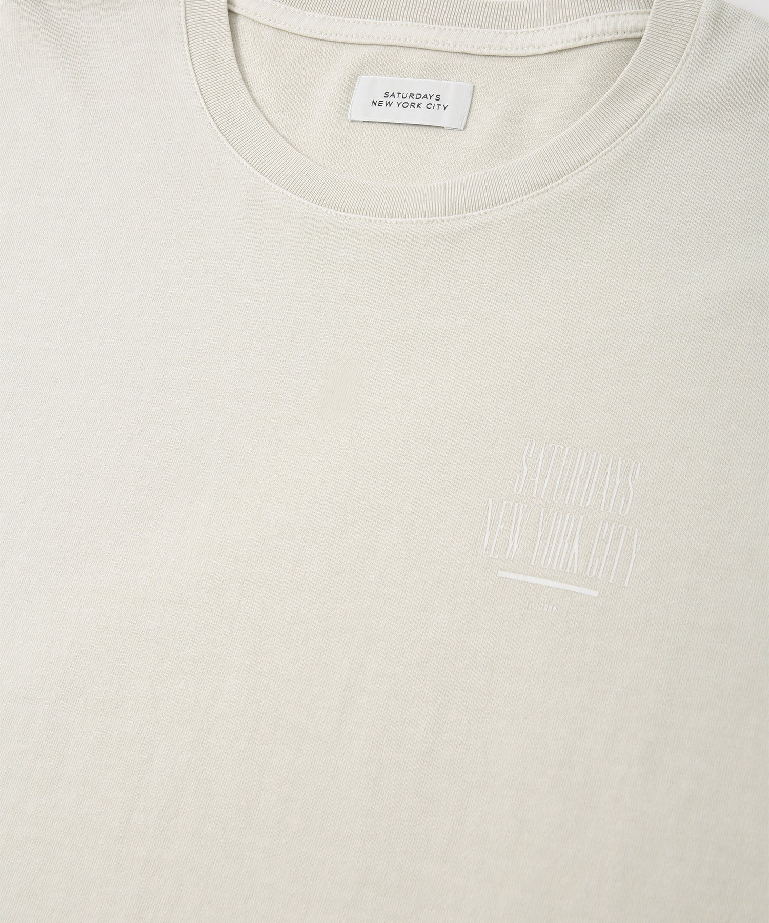 Slash Pigment Dyed Relaxed SS Tee | Saturdays NYC