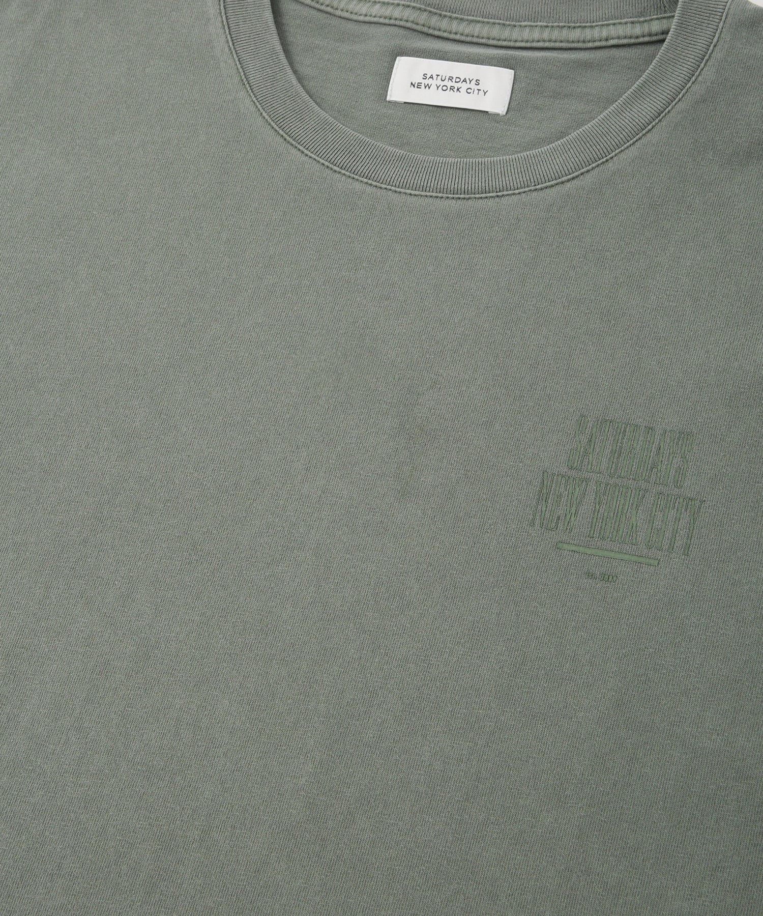 Slash Pigment Dyed Relaxed SS Tee | Saturdays NYC