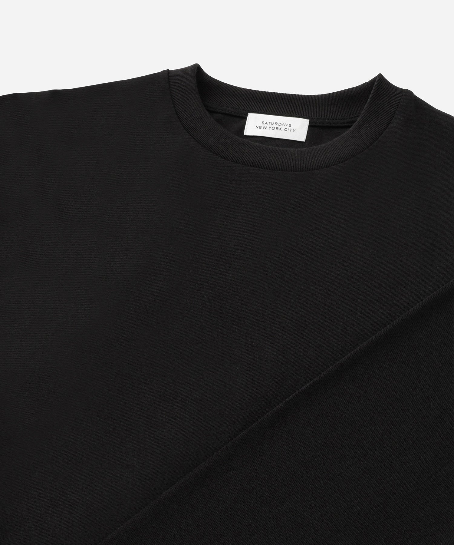 Saturdays NYC Arisa Long Sleeve Top in Black