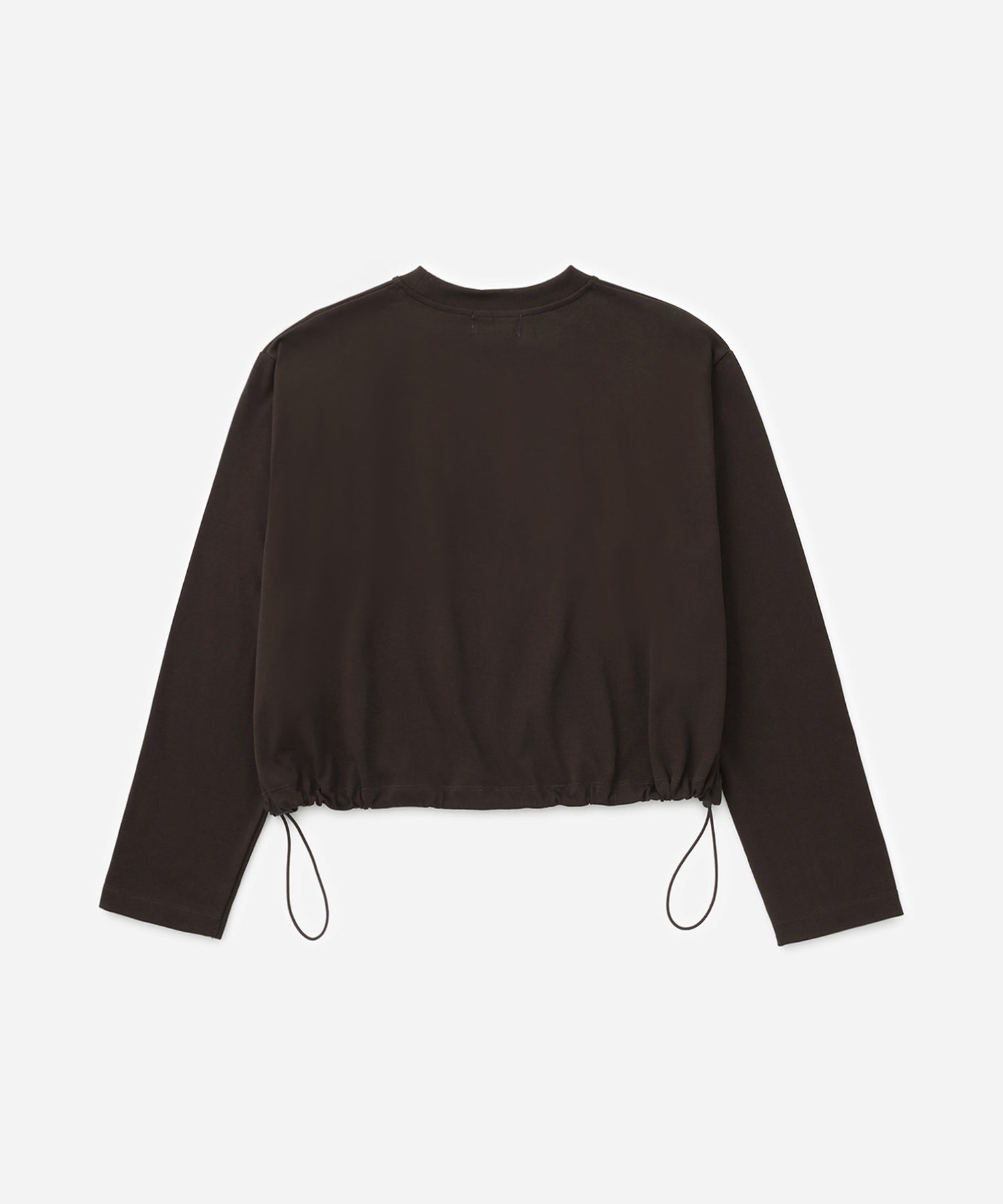 Saturdays NYC Arisa Long Sleeve Top in Brown