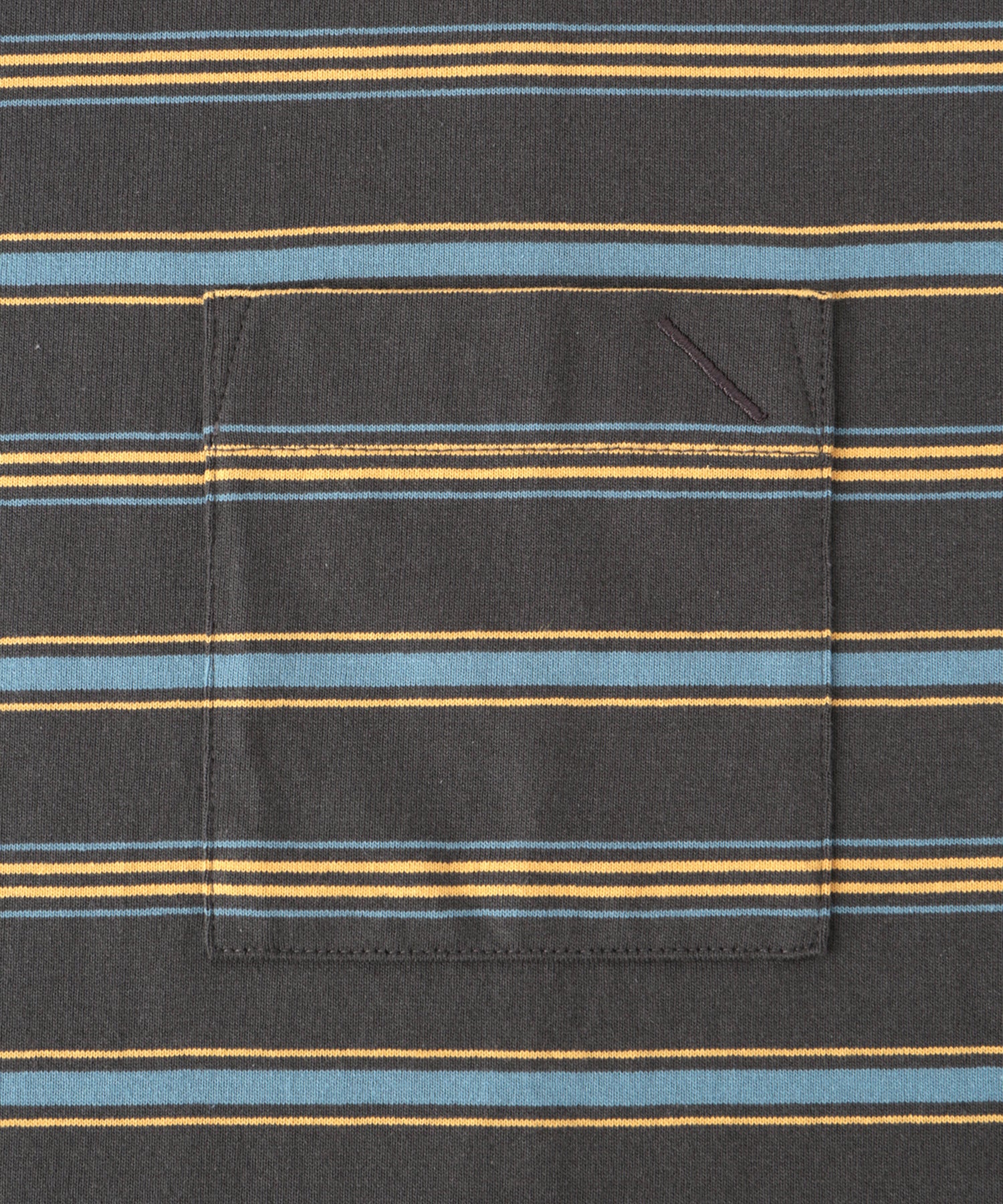 Multi Stripe Relaxed Short Sleeve Tee