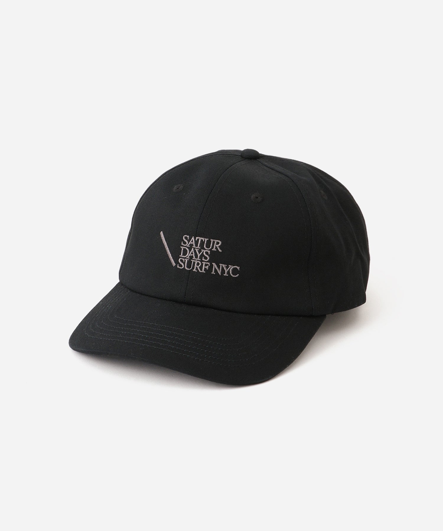 Saturday surf NYC ナイロンキャップ ブラック Slash Surf Cap | Saturdays NYC