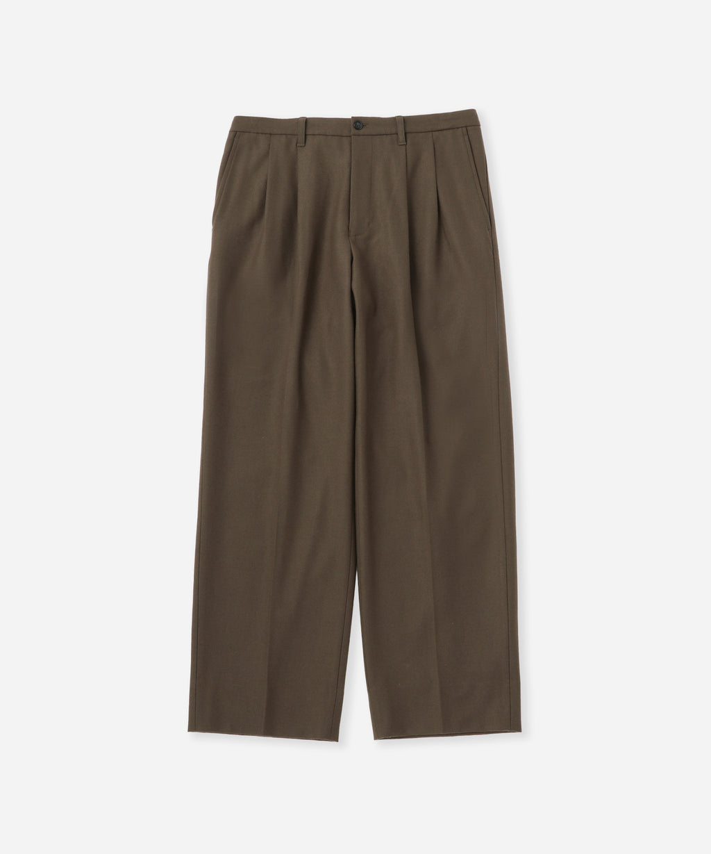 George Flannel Two Tuck Pant