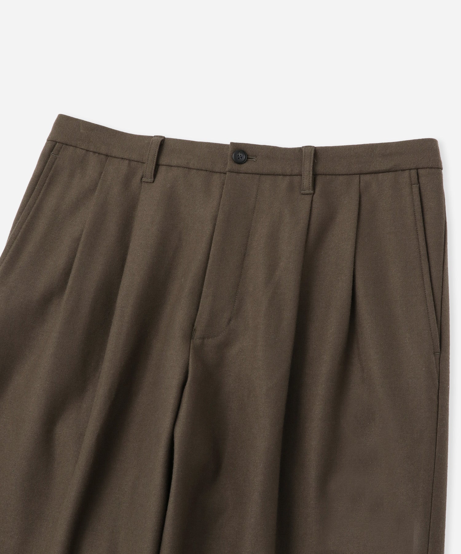 George Flannel Two Tuck Pant