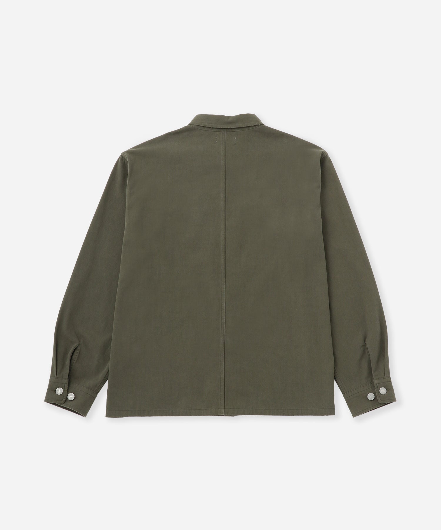 Saturdays NYC Magnus Work Shirt in Olive Green
