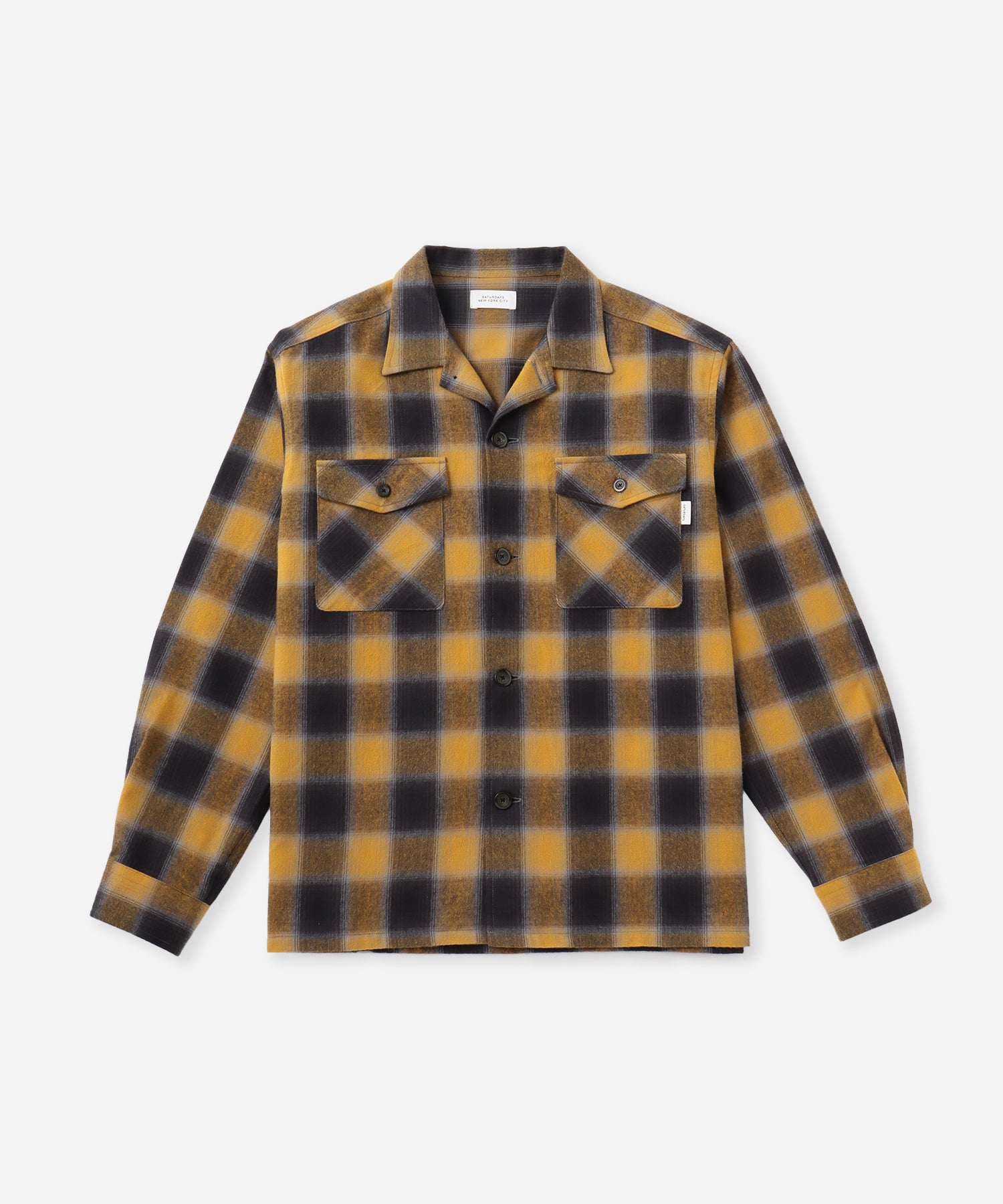 Marco Flannel Checked Shirt | Saturdays NYC