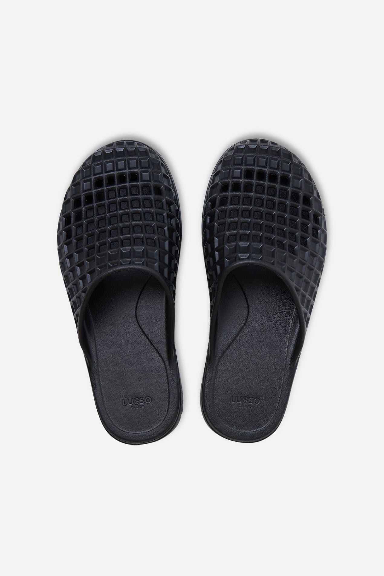 Saturdays NYC Rosa Slide in Jet Black