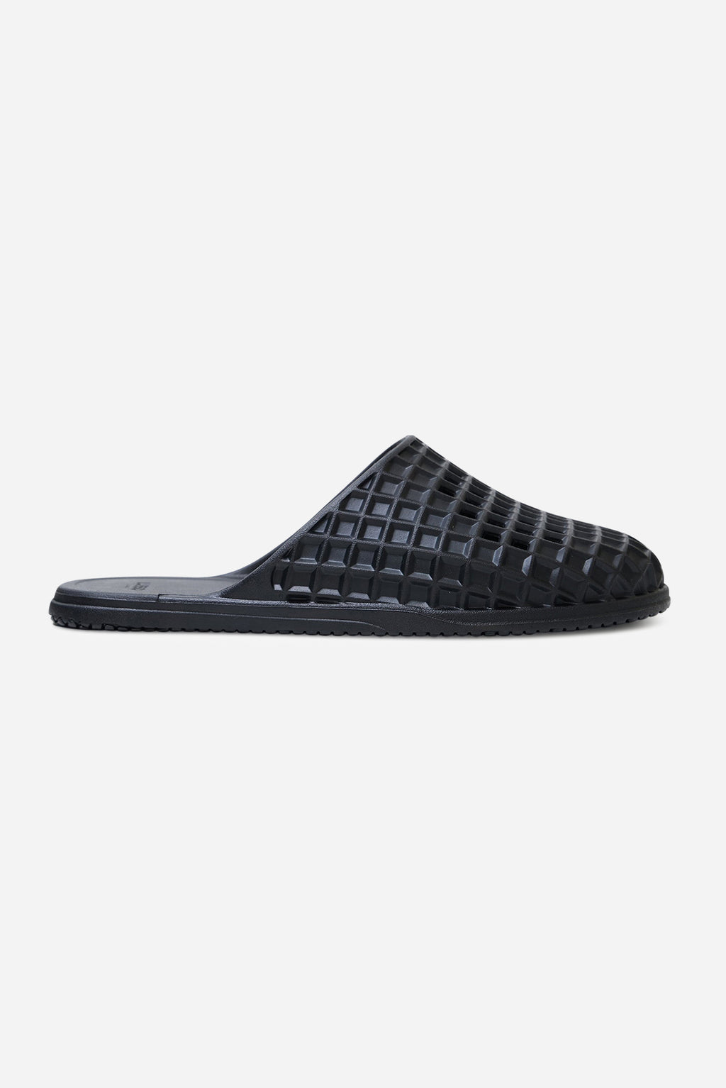 Saturdays NYC Rosa Slide in Jet Black