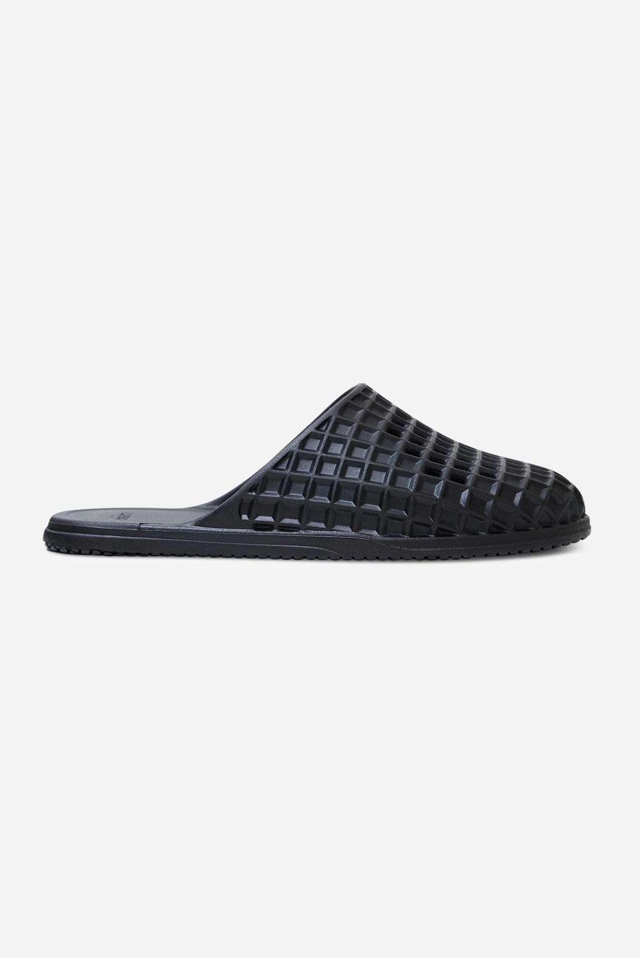 Saturdays NYC Rosa Slide in Jet Black