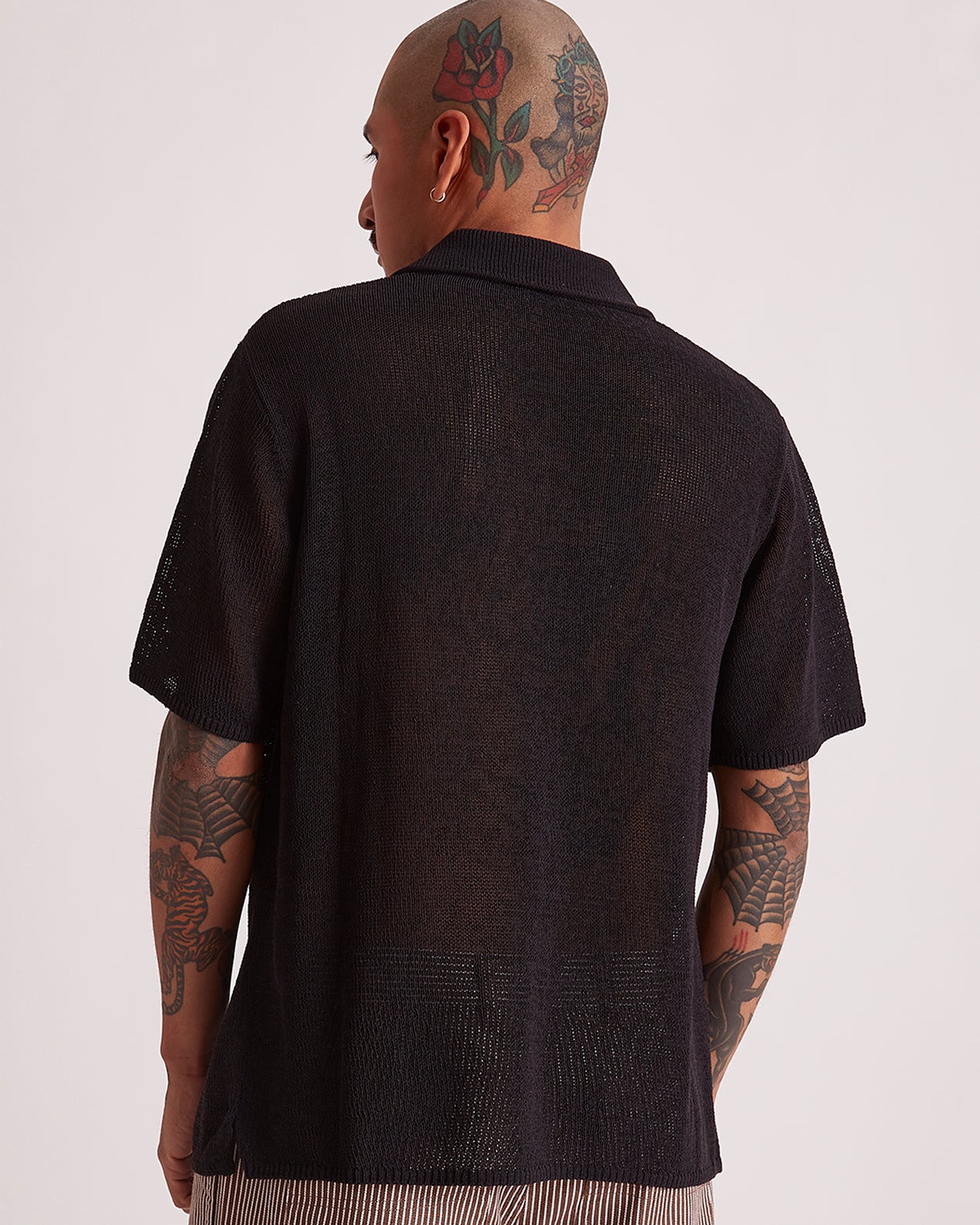 Kenneth Mesh Knit Shirt | Saturdays NYC