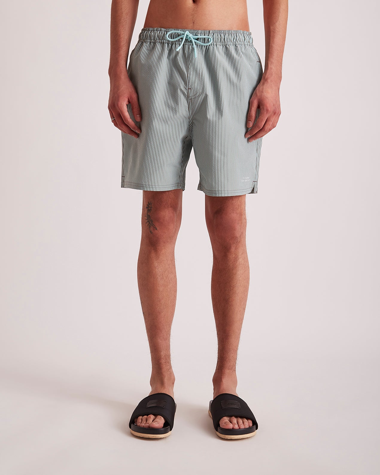 Timothy Seersucker Stripe Swim Short | Saturdays NYC Timothy Seersucker Stripe Swim Short | Saturdays NYC