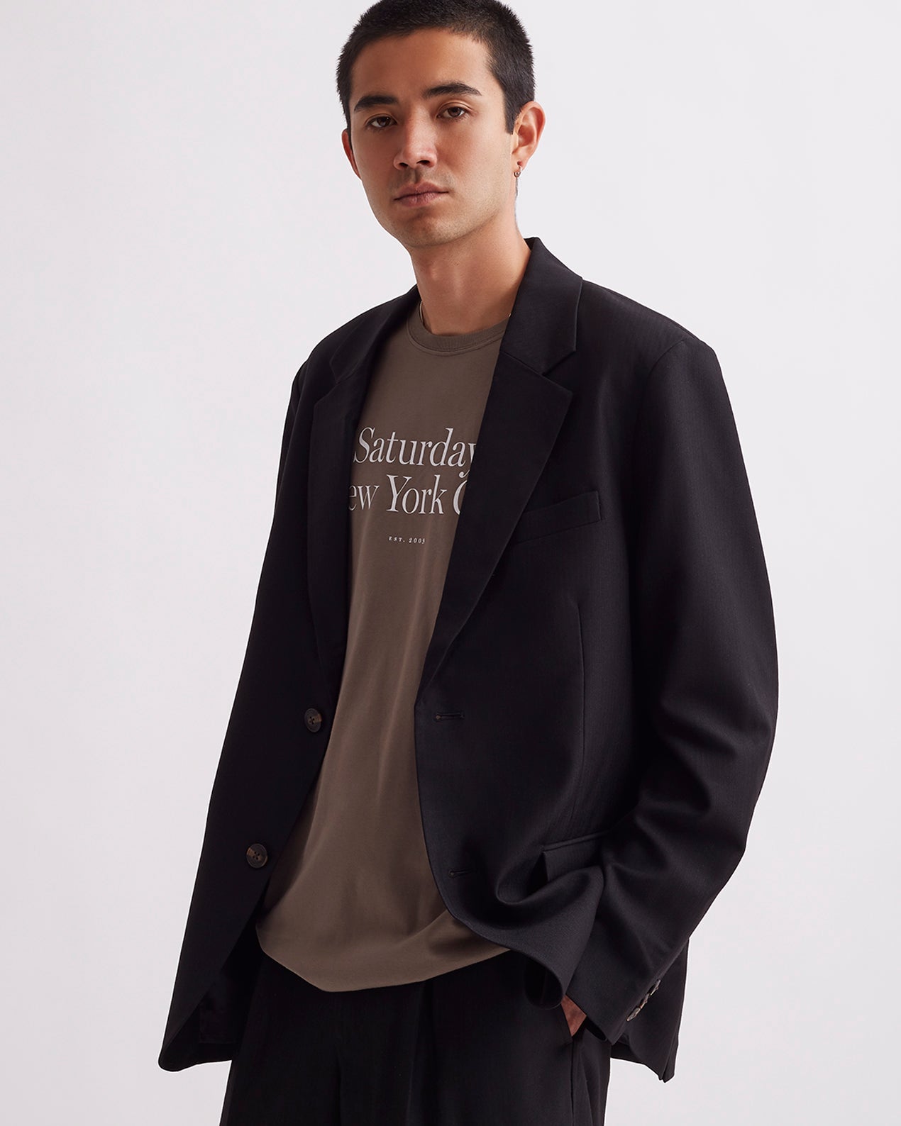 Saturdays NYC（サタデーズ ニューヨークシティ ）の「Felix Quarter Zip（スウェット）」 - WEAR