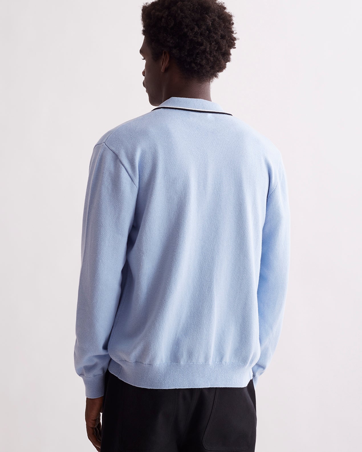 Saji Zip Polo Sweater | Saturdays NYC