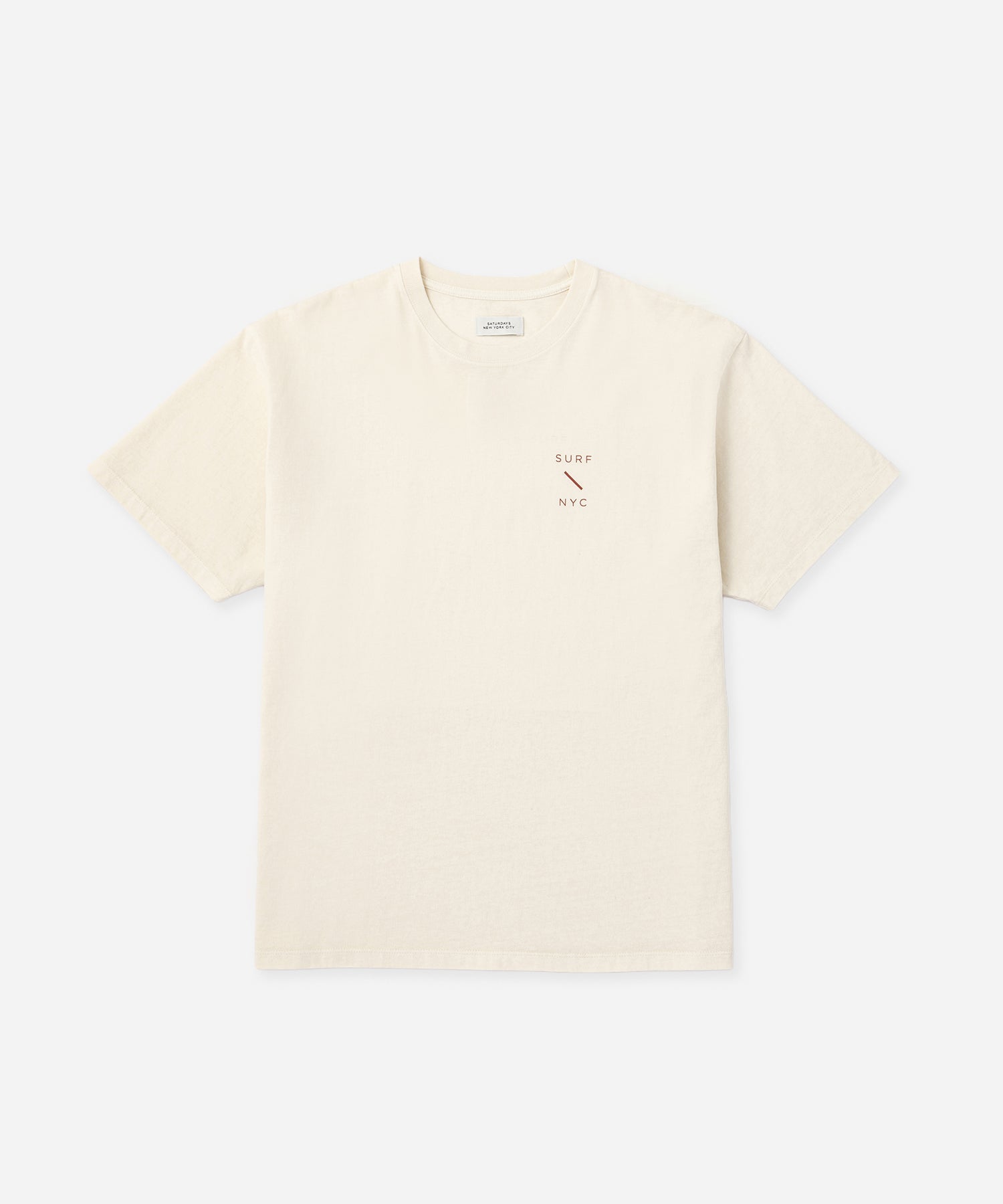 Saturdays NYC SURF NYC Dyed Standard Tee in White