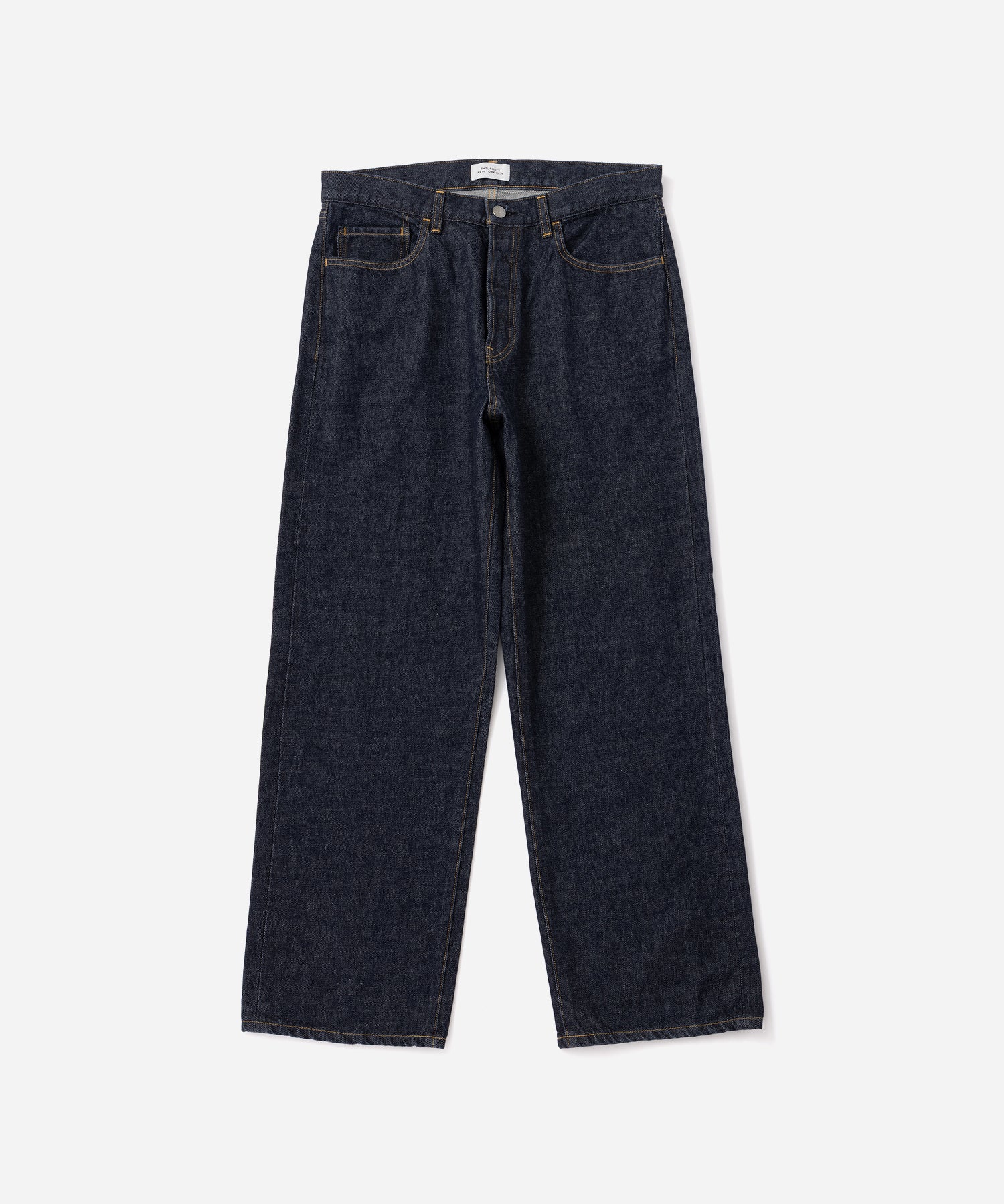 Tobias Straight Rinsed Denim Pant
