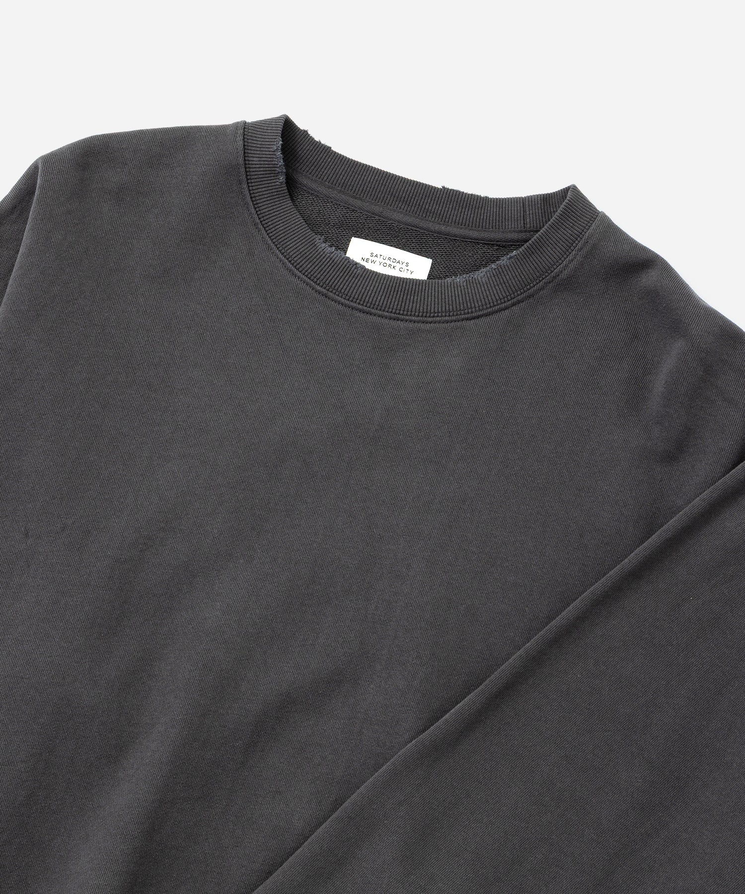 Bowery Garment Dyed Slash Sweatshirt