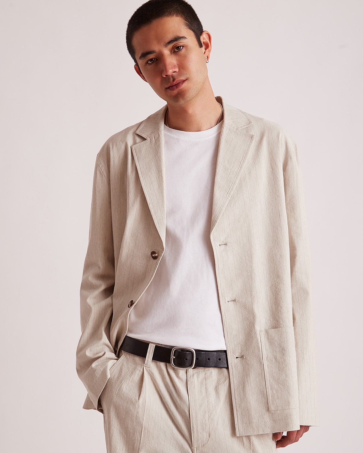 Mirza Linen Jacket | Saturdays NYC Mirza Linen Jacket | Saturdays NYC