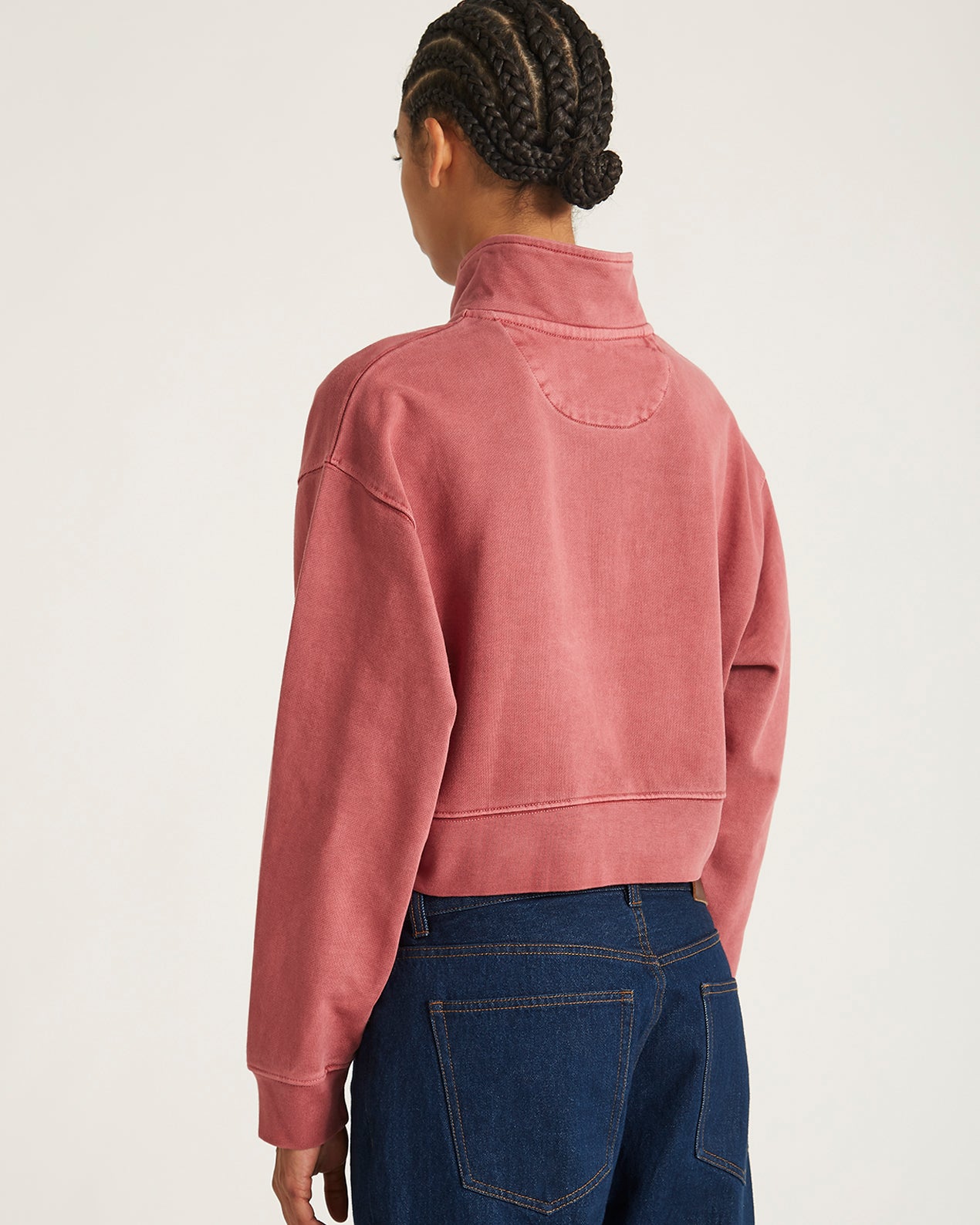 Eldridge Fundamental Cropped Quarter Zip | Saturdays NYC