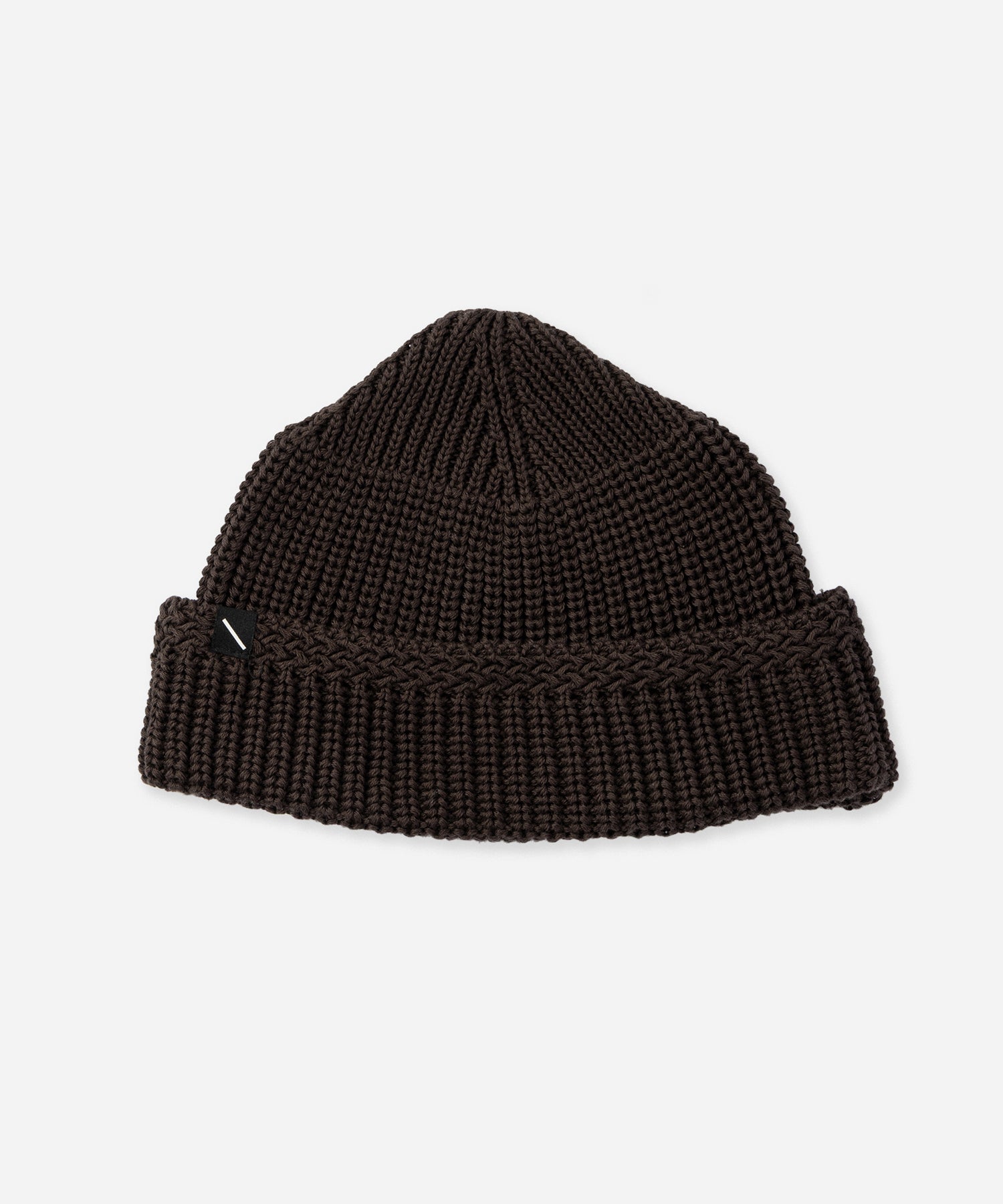Saturdays NYC Rib Beanie in Dark Brown