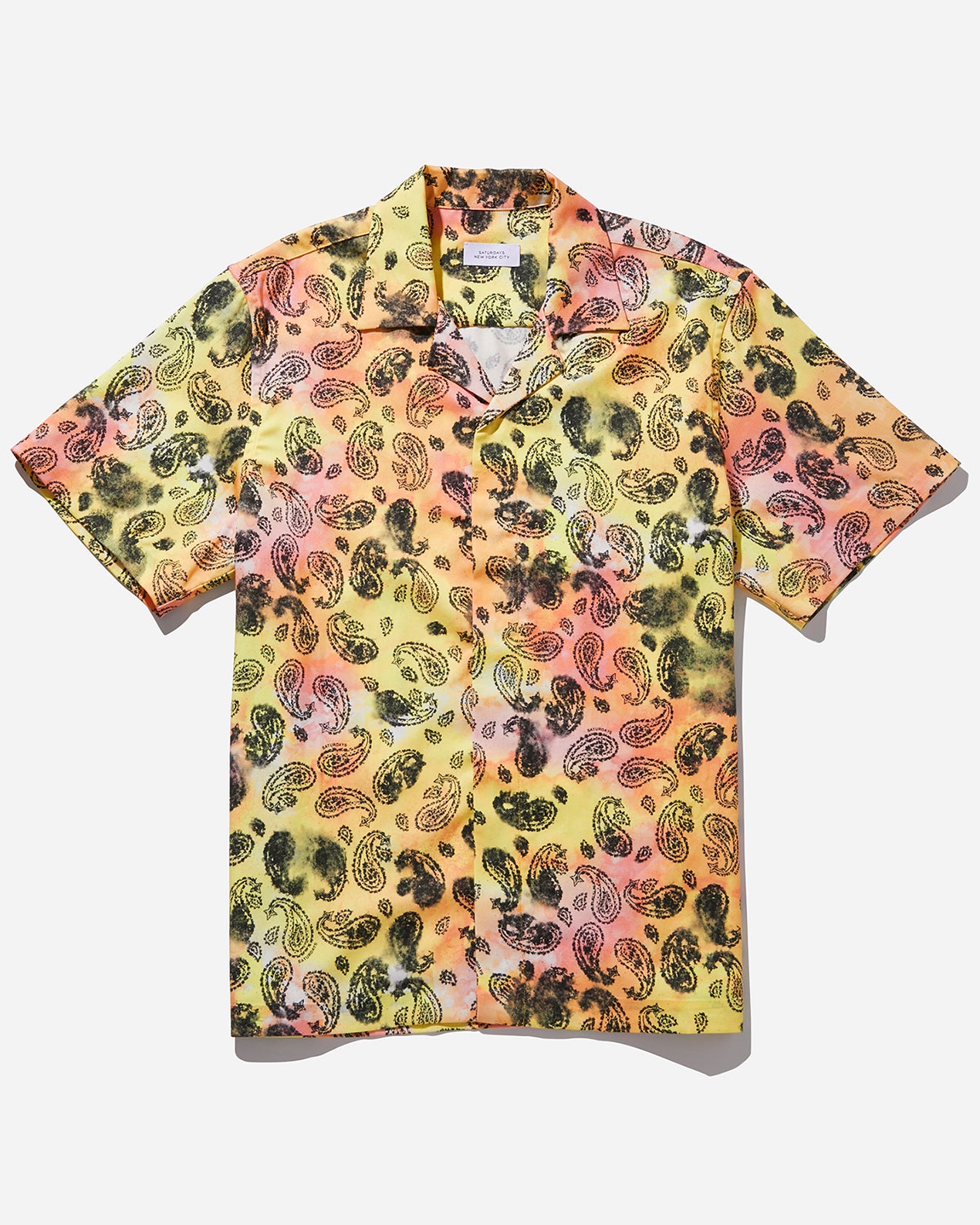 Paisley short sleeve shirt on sale