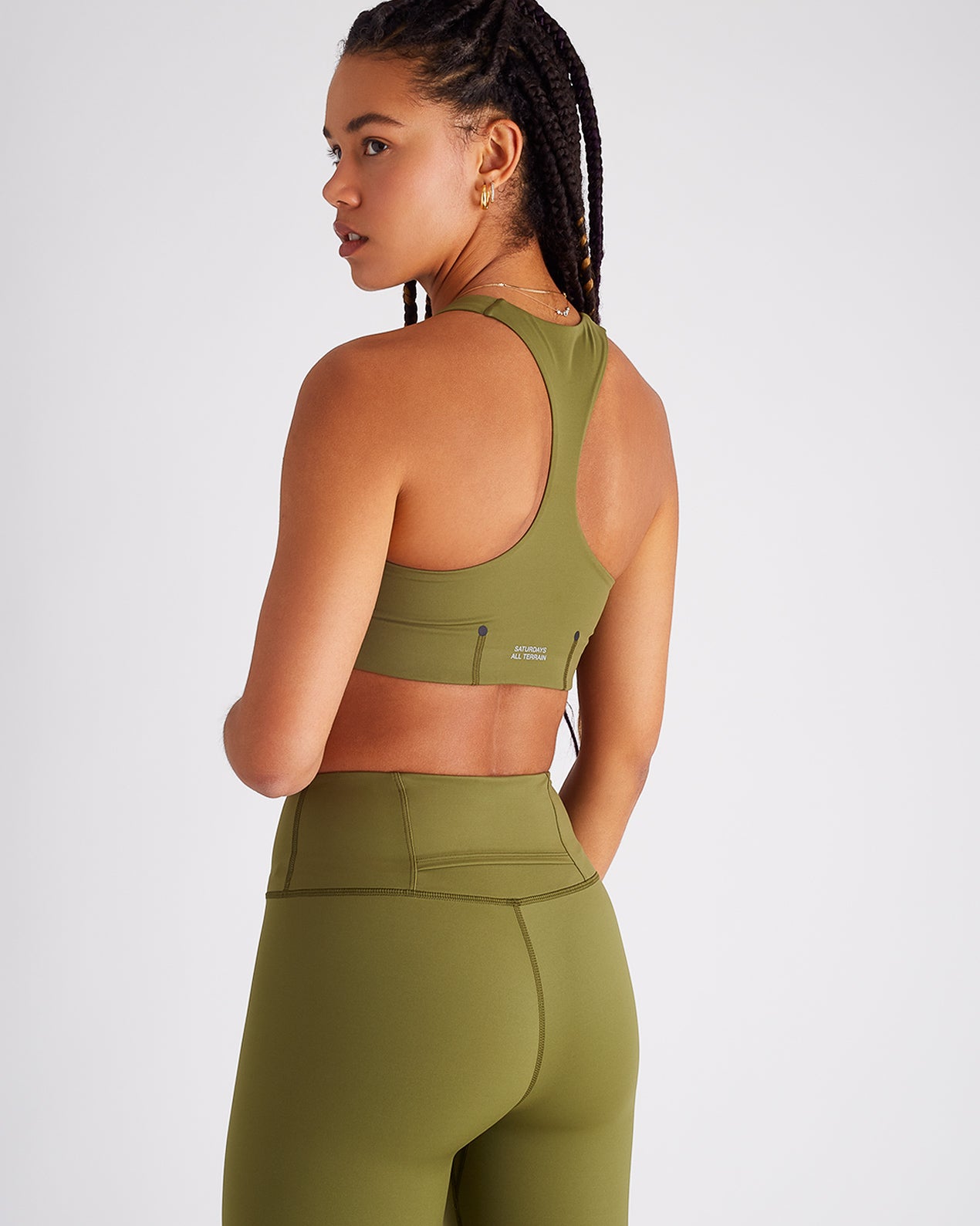 All Terrain High Neck Sports Bra | Saturdays NYC