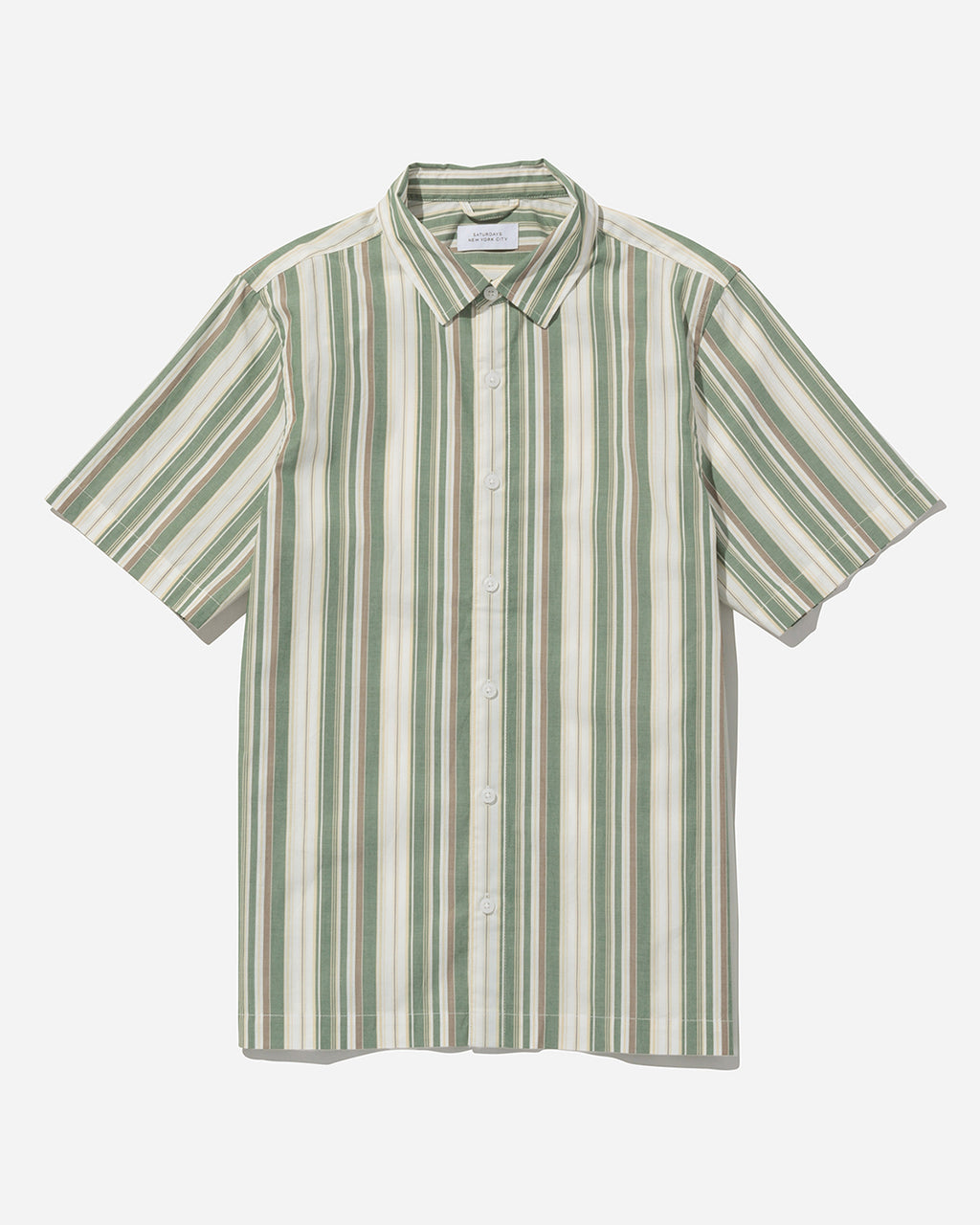 Bruce Stripe Short Sleeve Shirt | Saturdays NYC