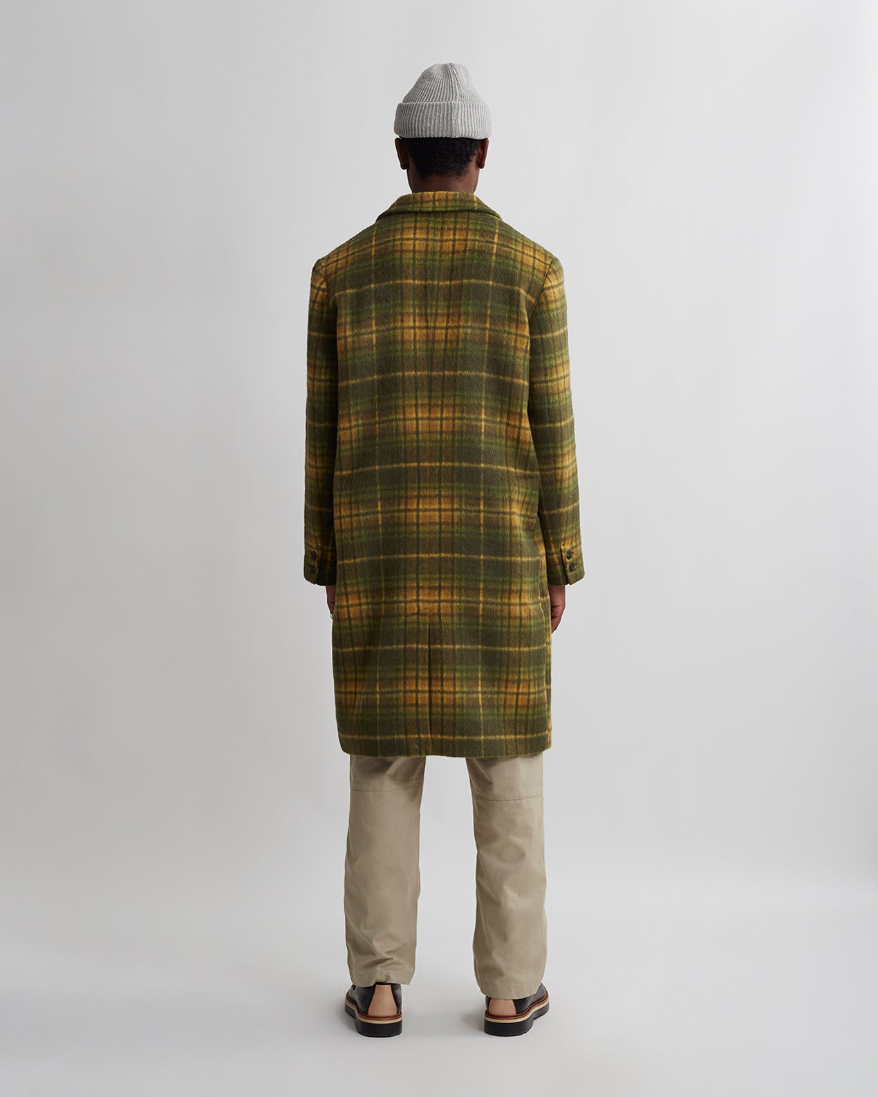 Morgan Plaid Topcoat | Saturdays NYC