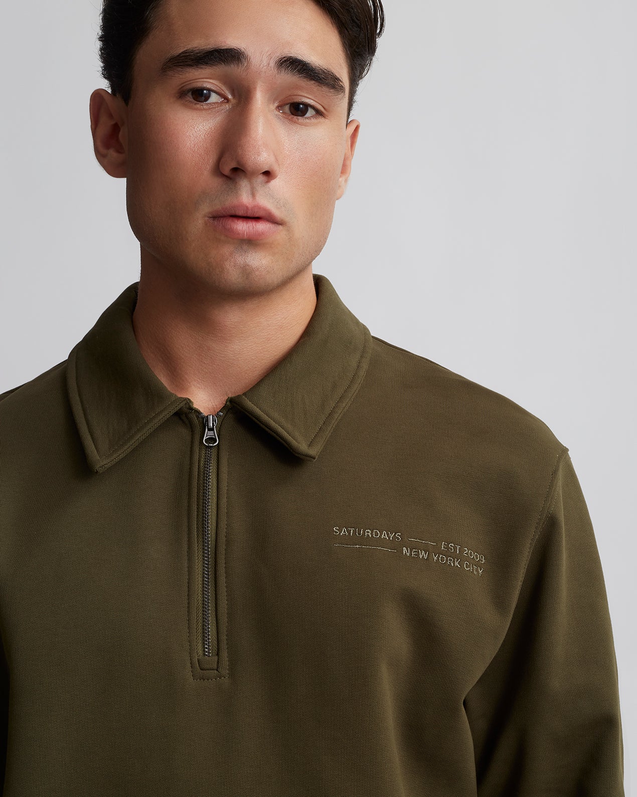 Mott Fundamental Quarter Zip | Saturdays NYC