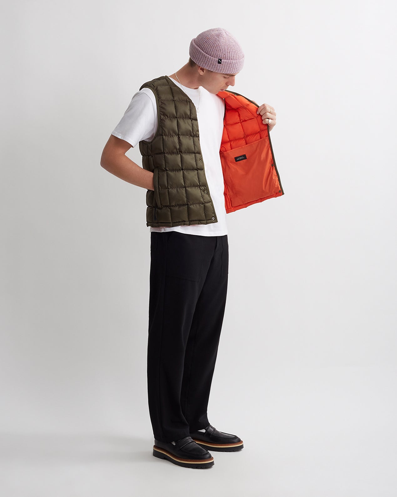 Cho Packable Puffer Vest   Saturdays NYC