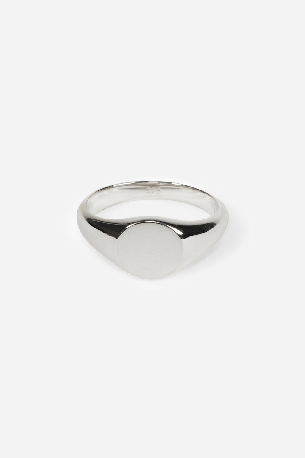 Saturdays NYC Type 012 Round Signet 925 Sterling Silver
