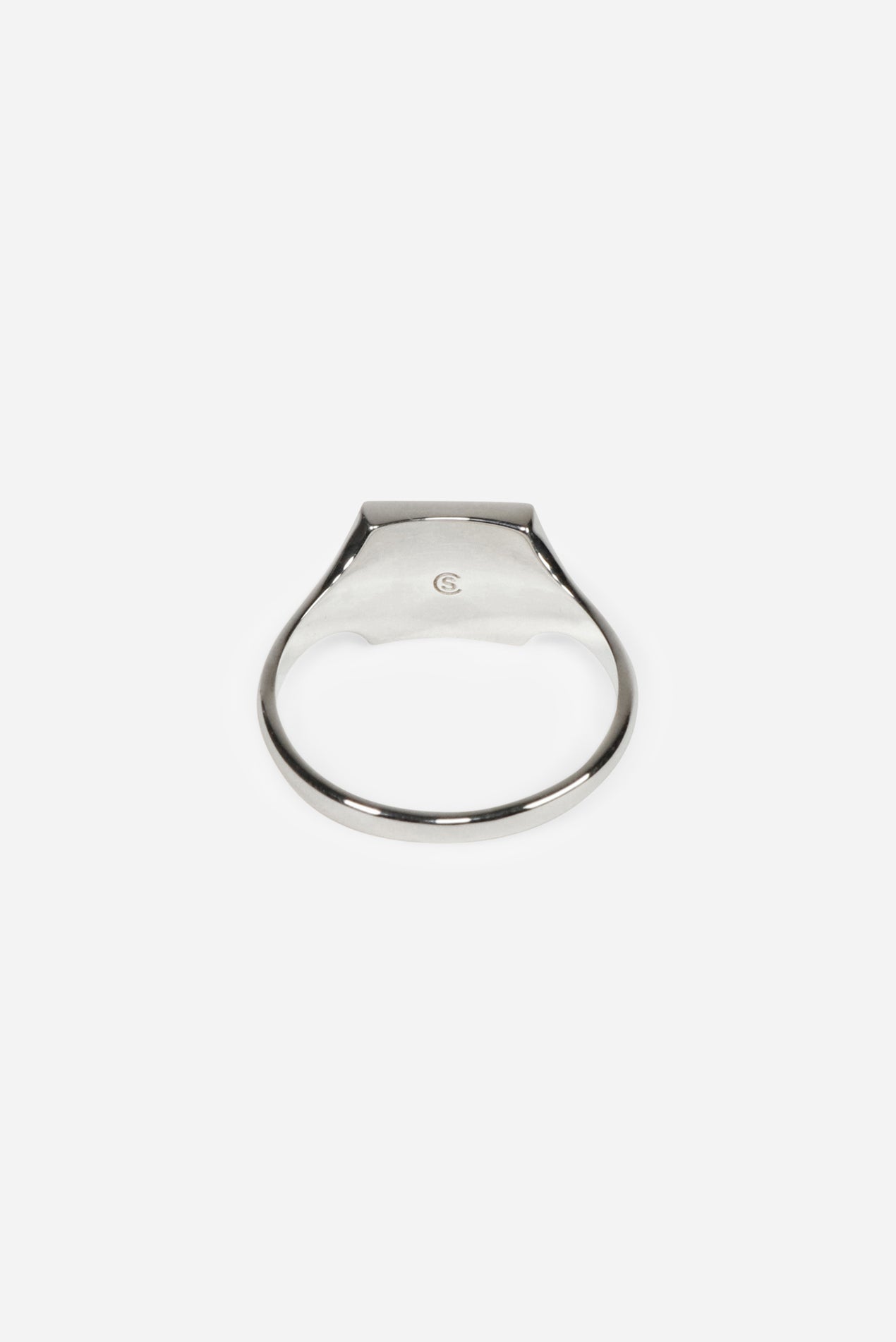 Cameron Studio Type 011 Slim Square Signet 925 Sterling Silver