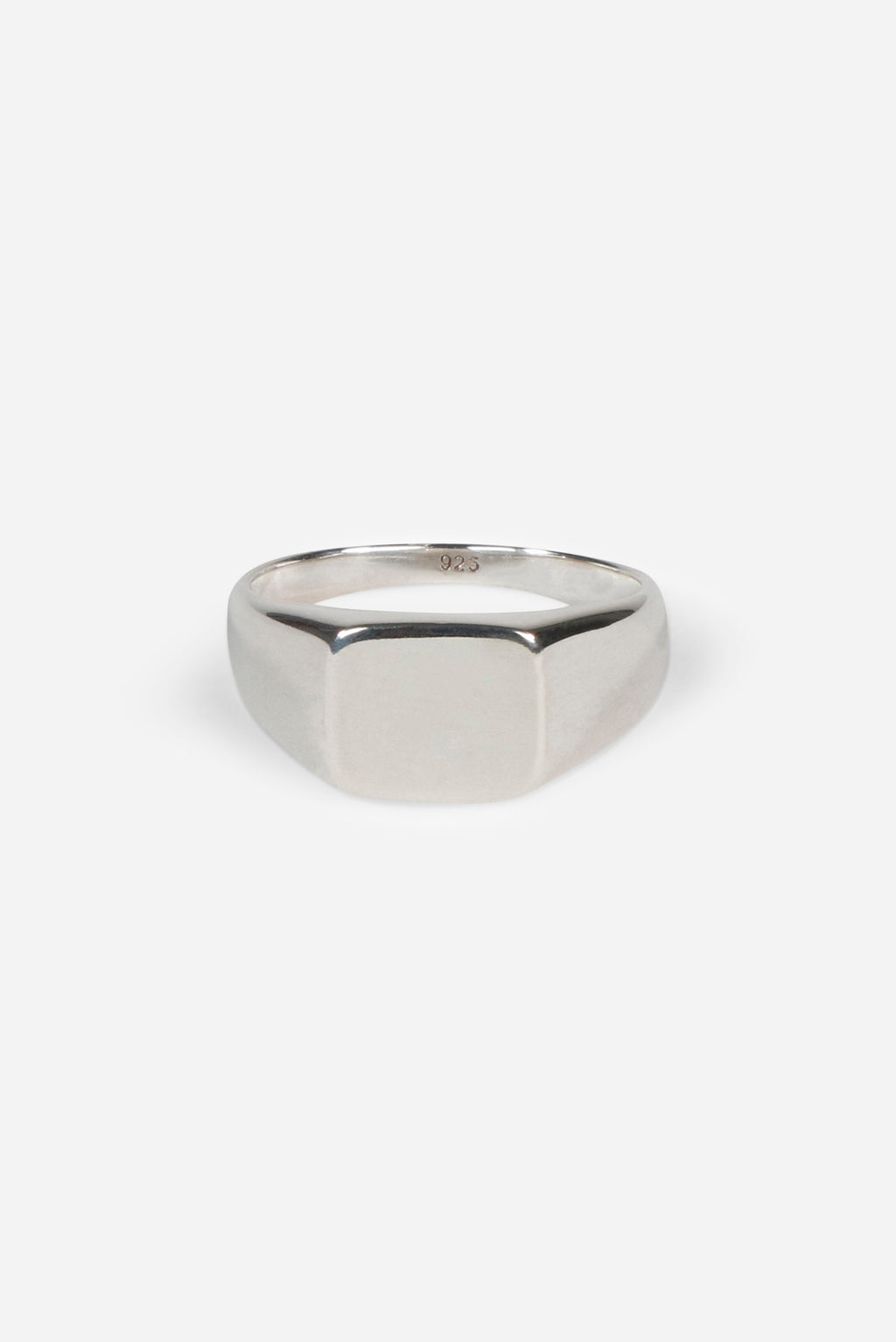 Type 009 Square Signet 925 Sterling Silver