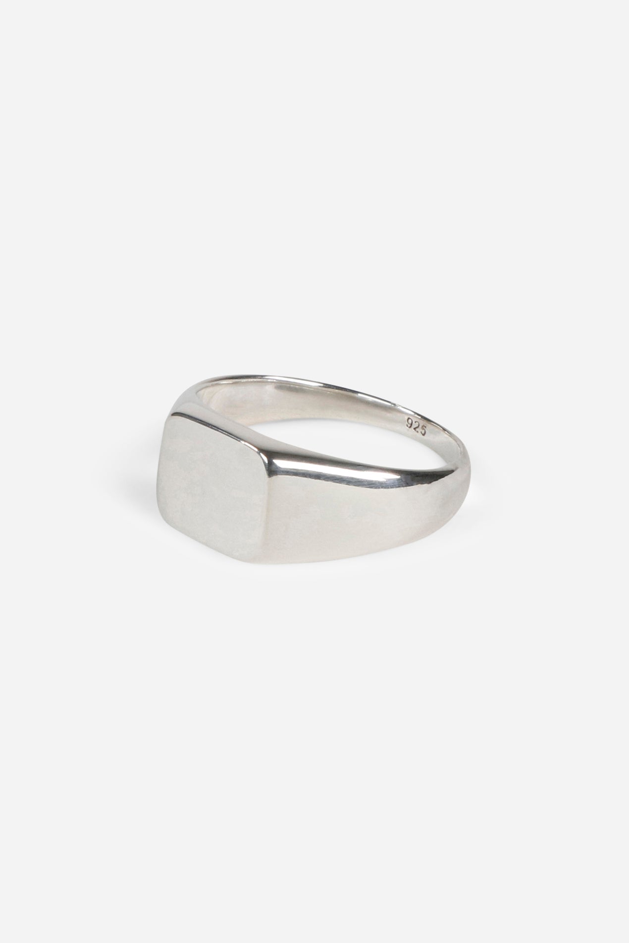 Type 009 Square Signet 925 Sterling Silver
