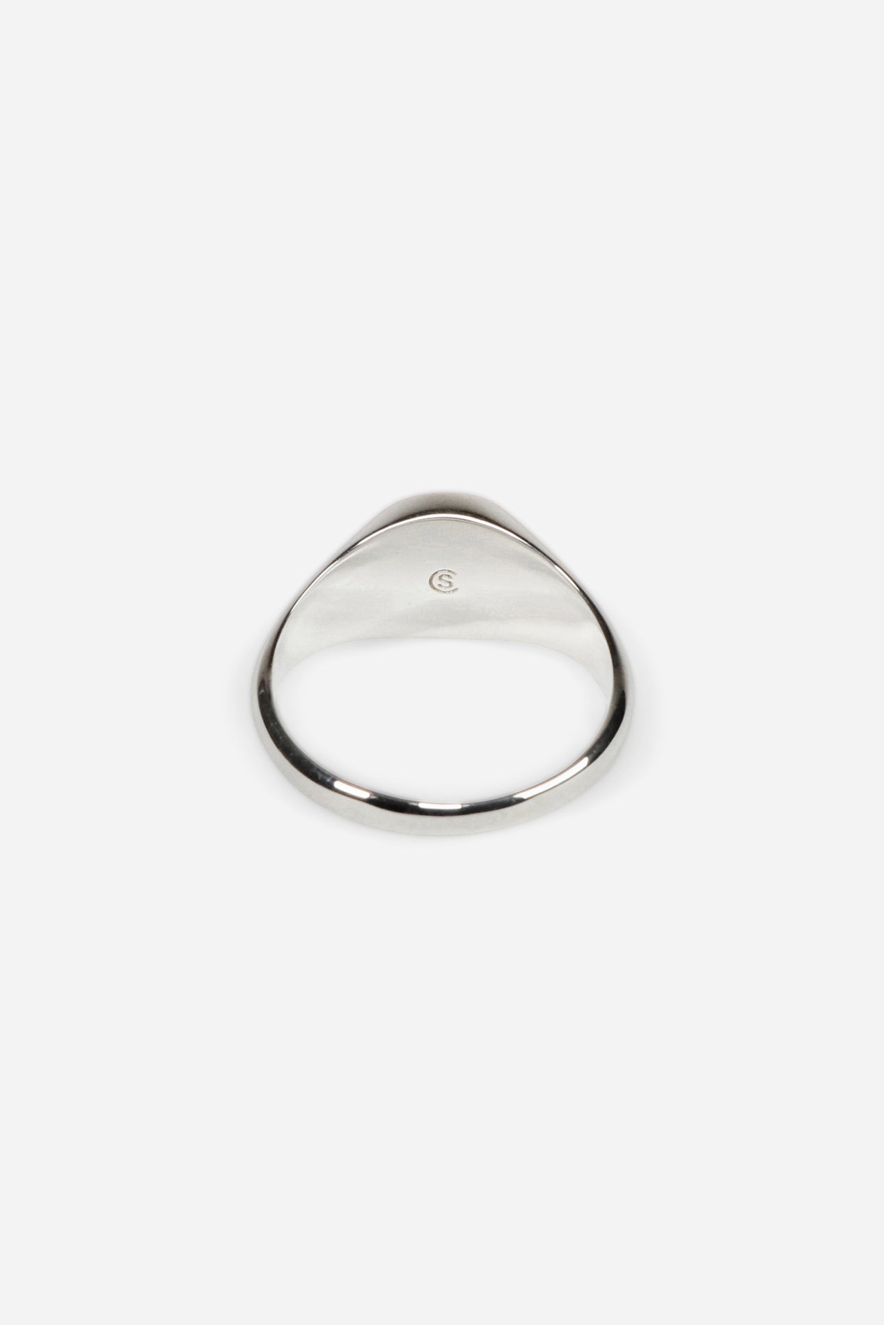Saturdays NYC Type 018 Portrait Signet Ring 925 Sterling Silver